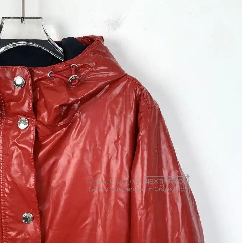 Burberry Burberry Red Women's Cotton Hooded Jacket. Size XS / US 0-2 / IT 36-38 - 3 Thumbnail