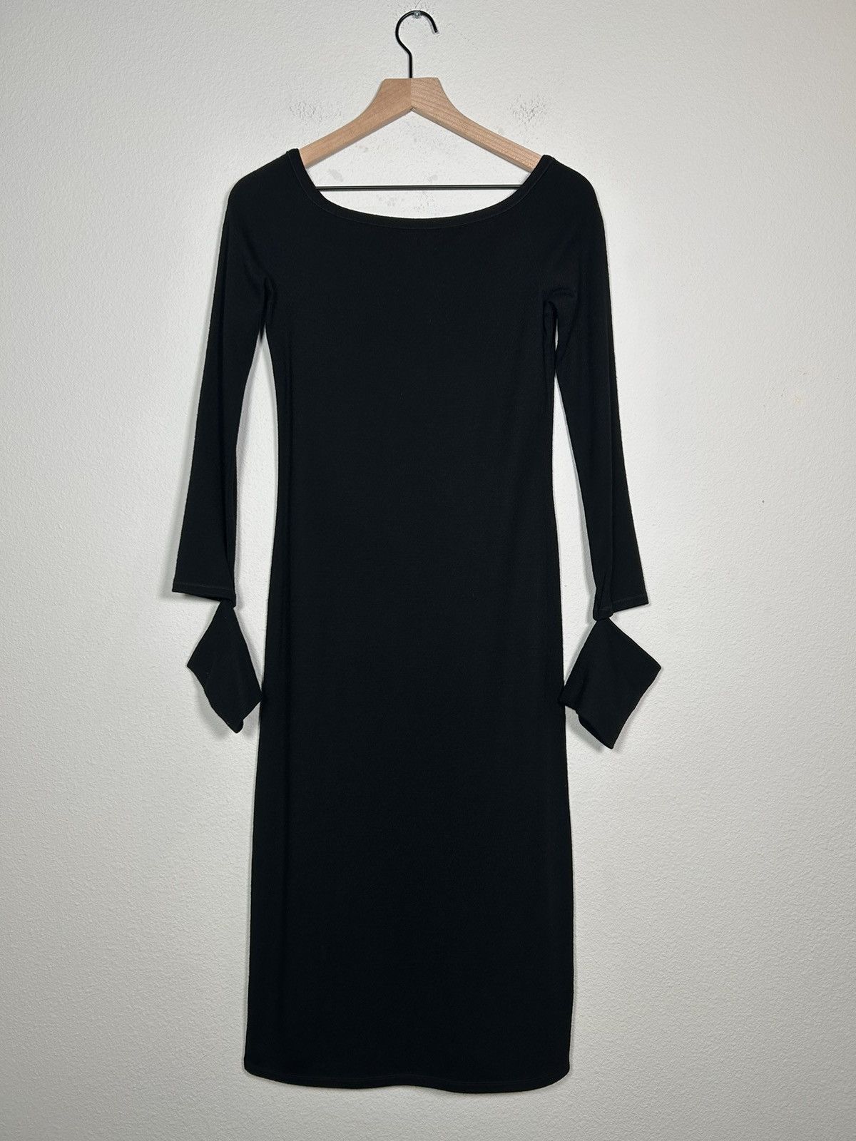 Helmut Lang Re-Edition Slit Wrist Wide Neck Dress Size S / US 4 / IT 40 - 1 Thumbnail