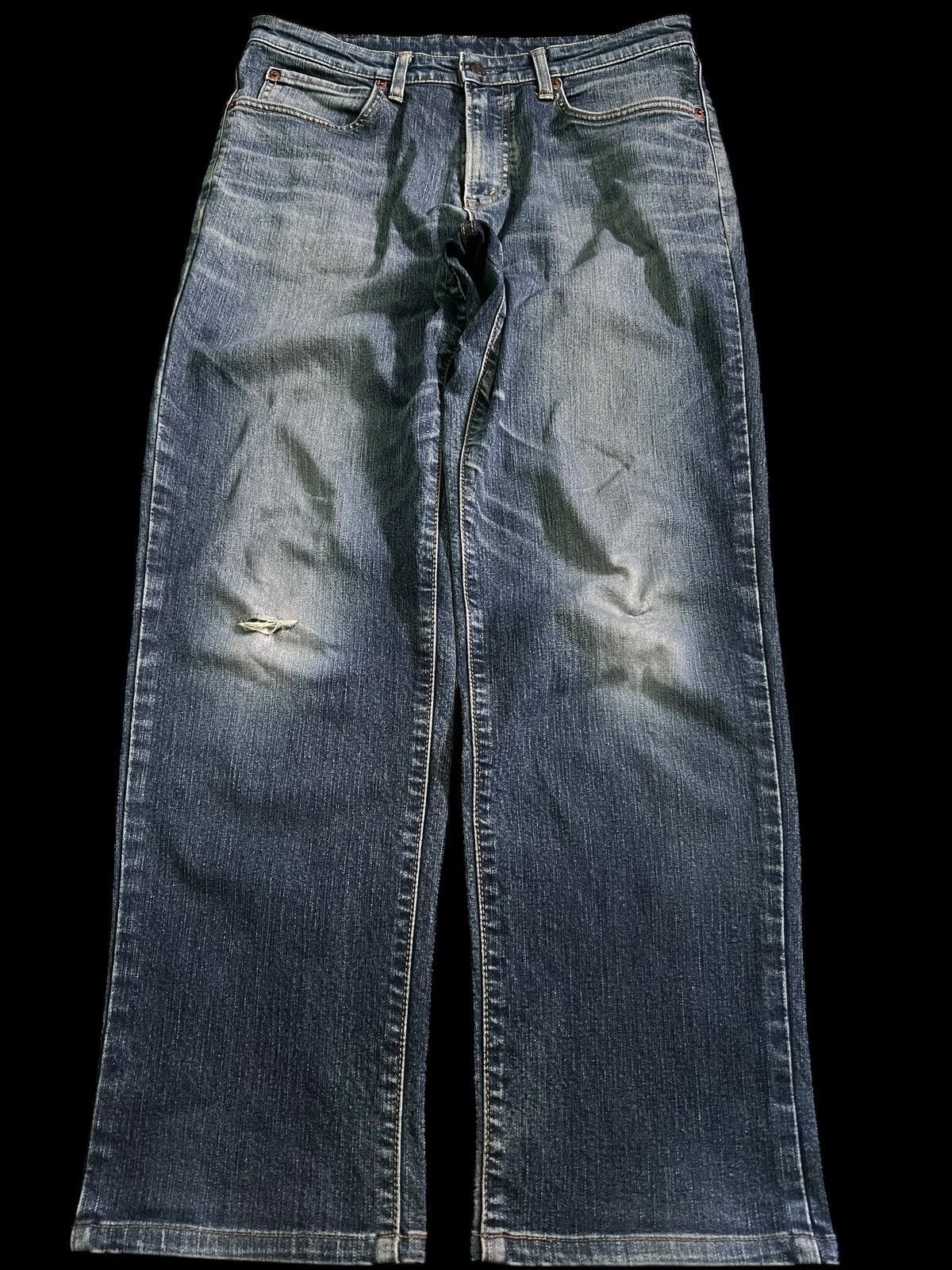 Edwin × Hysteric Glamour × If Six Was Nine 💥Baggy💥Vintage Edwin 503 Distress Washed Jean Size US 32 / EU 48 - 1 Thumbnail