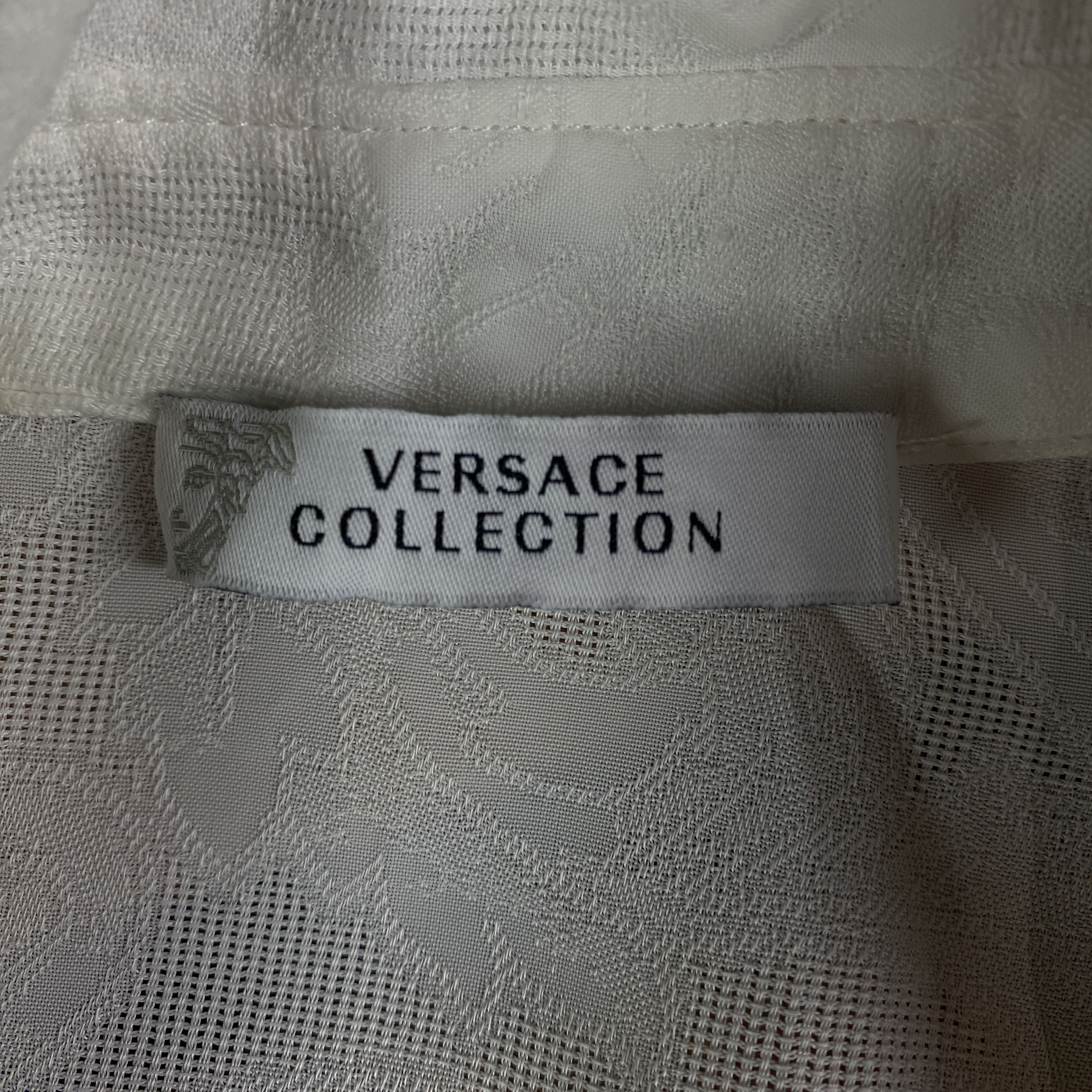 Versace Womens Shirt Long Sleeves Versace Collection Size 40 Printed Size M / US 6-8 / IT 42-44 - 4 Thumbnail