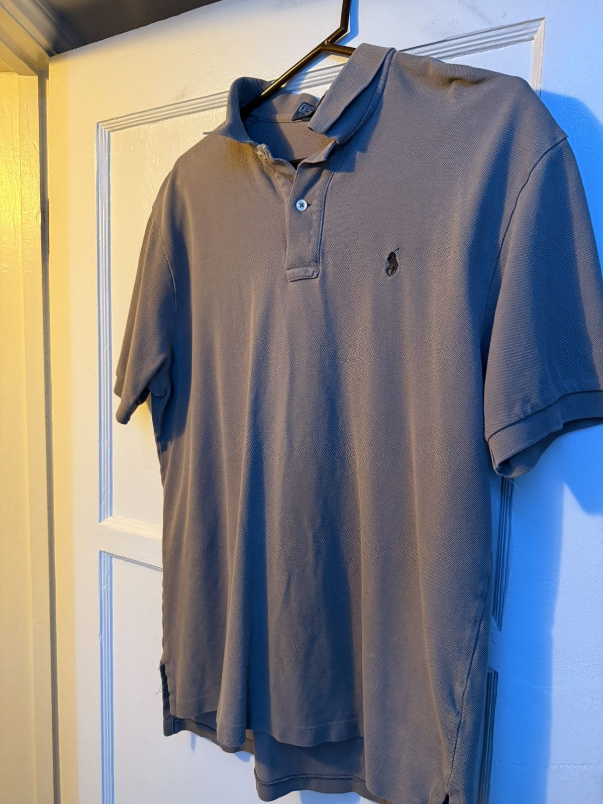 Polo Ralph Lauren WORN L BEIGE POLO RALPH LAUREN T-SHIRT Size US L / EU 52-54 / 3 - 4 Thumbnail