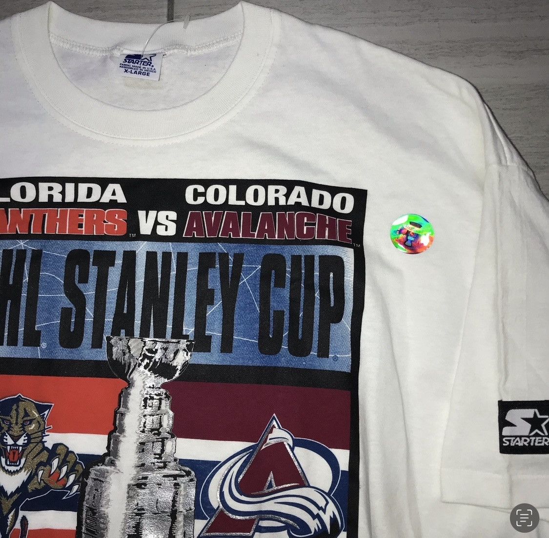 Stanley Cup 1996 Florida Panthers vs. Colorado T-shirt
