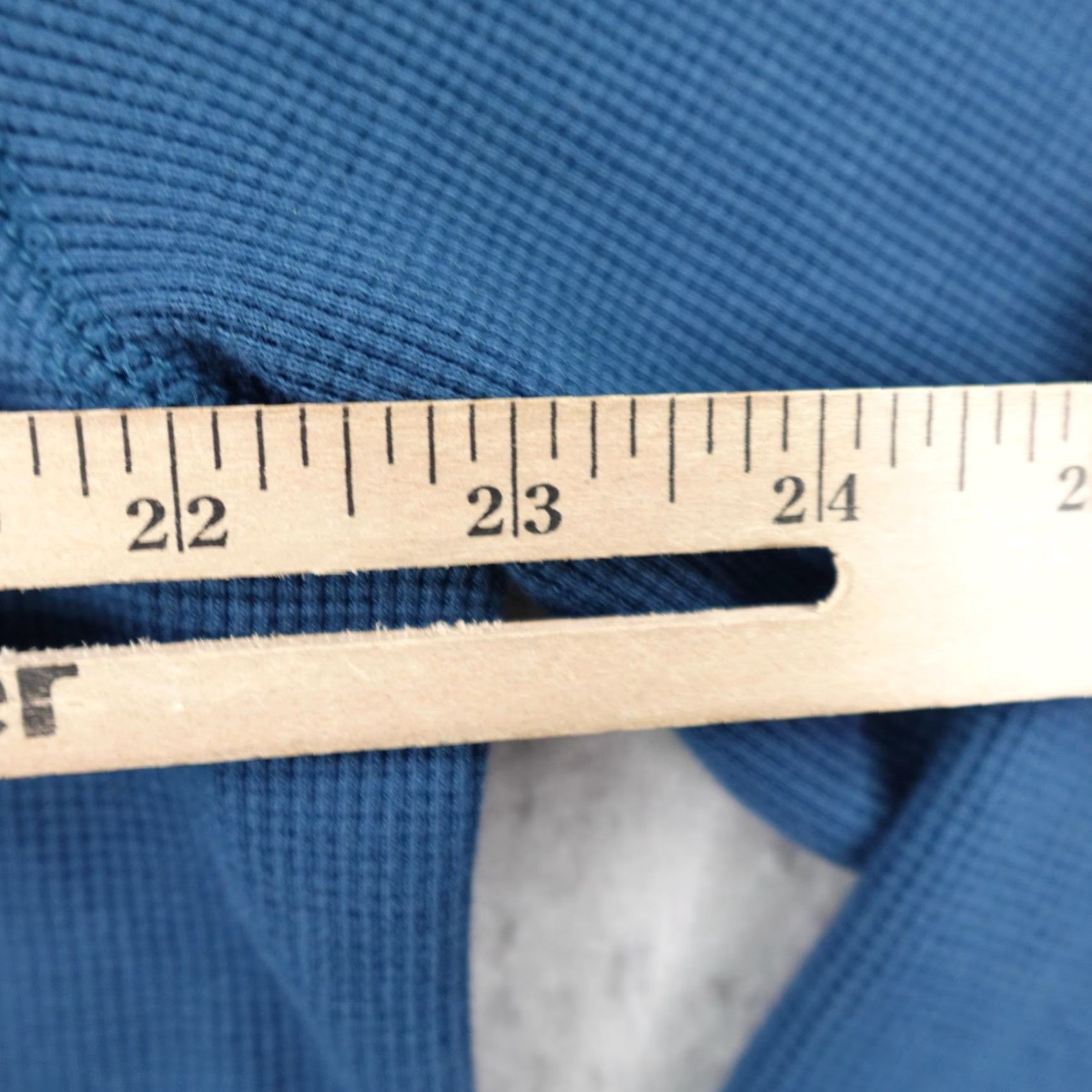 The North Face North Face Shirt Mens 2XL Blue Waffle Knit Thermal Henley Long Sleeve Outdoors Size US XXL / EU 58 / 5 - 6 Thumbnail