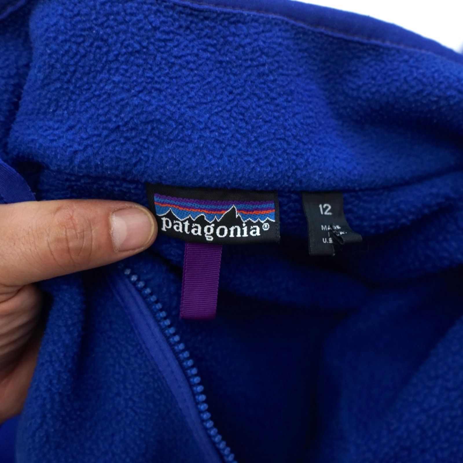 Patagonia Vintage 90s Patagonia Retro X Fleece Full Zip Womens 12 XL Size L / US 10 / IT 46 - 4 Thumbnail