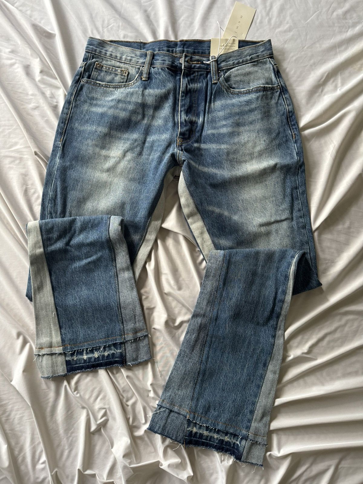 MNML mnml B119 Blue Flare Denim | 32 US Size US 32 / EU 48 - 1 Thumbnail