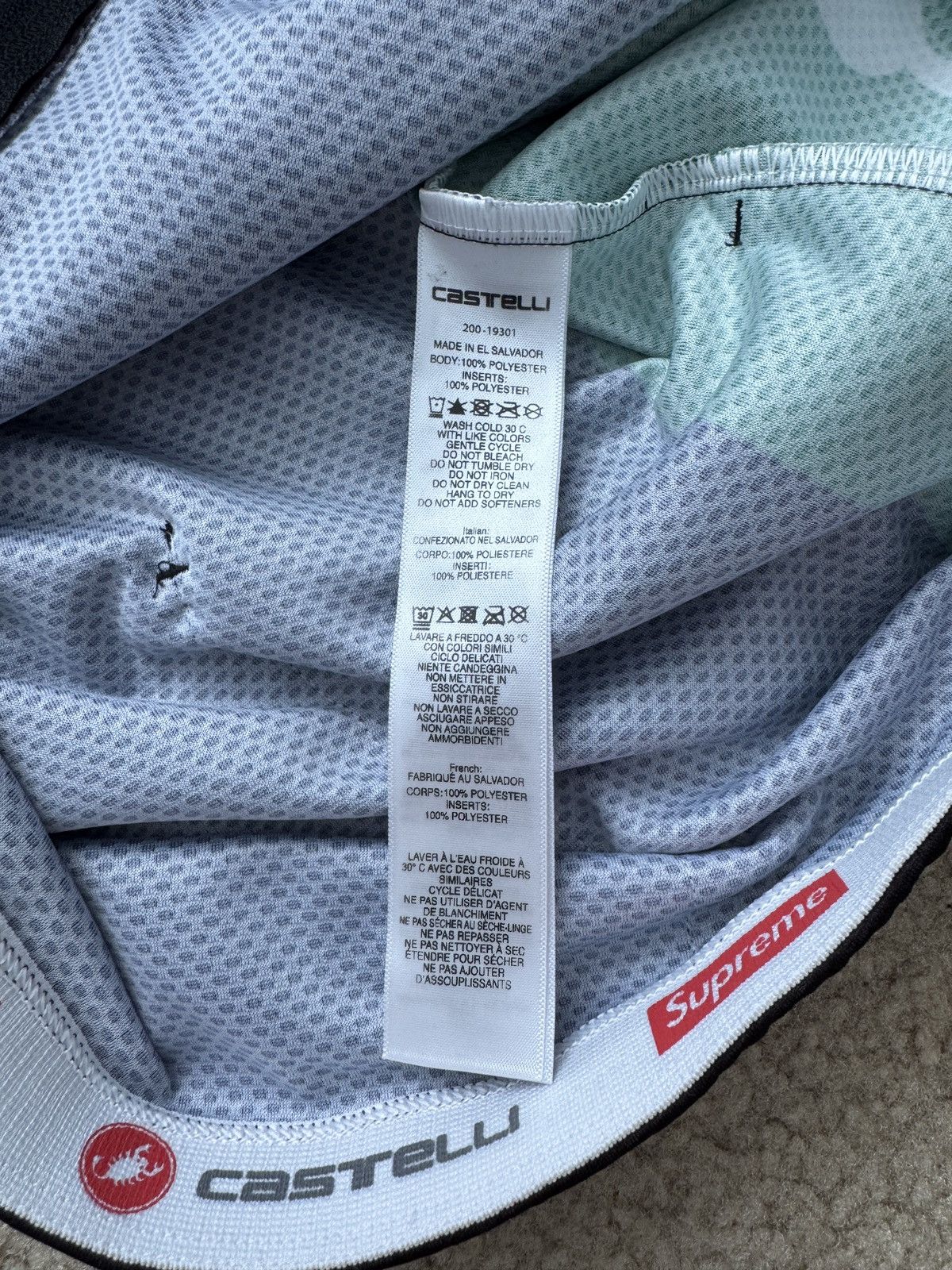 Supreme Supreme x Castelli Cycling Jersey Worn Excellent size L Size US L / EU 52-54 / 3 - 3 Thumbnail