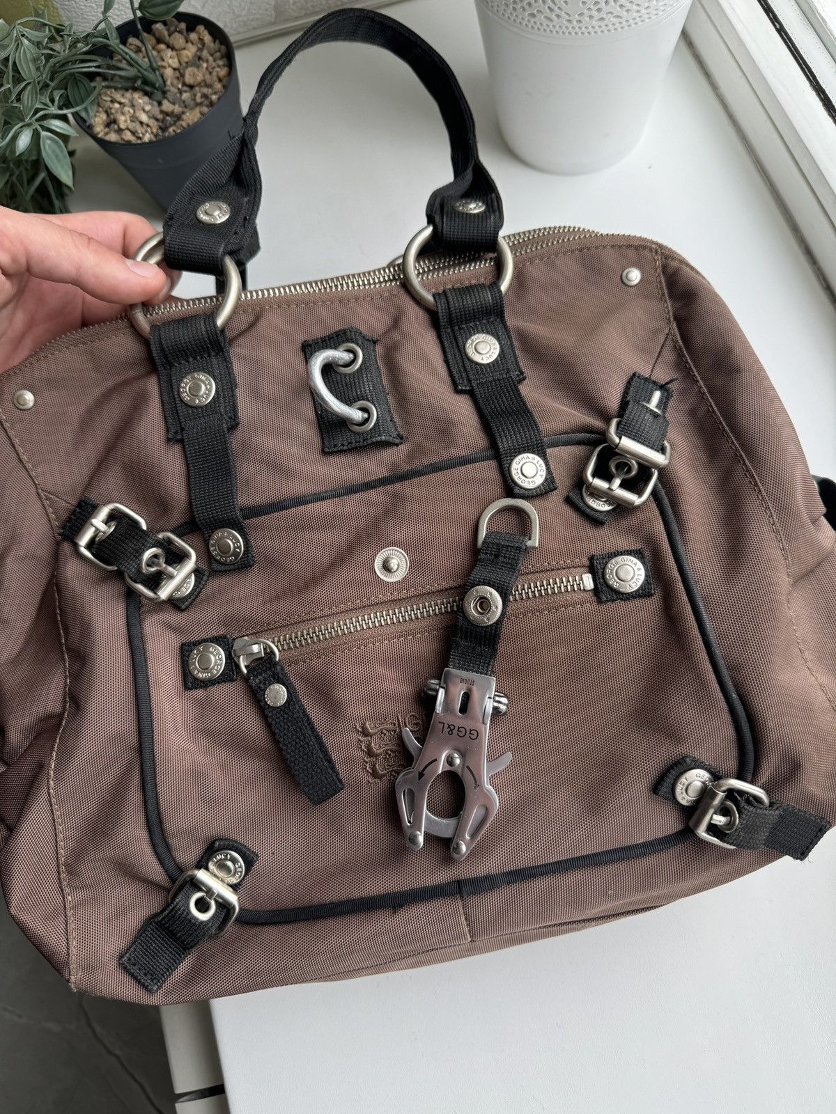 George Gina & Lucy Vintage George Gina Lucy GGL Crossbody Shoulder Bag Brown Size ONE SIZE - 9 Thumbnail