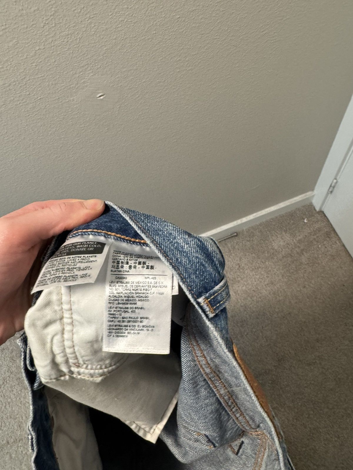 Levi's Levis 501 Premium Paint Splatter sizs 34x34 Size US 34 / EU 50 - 4 Thumbnail