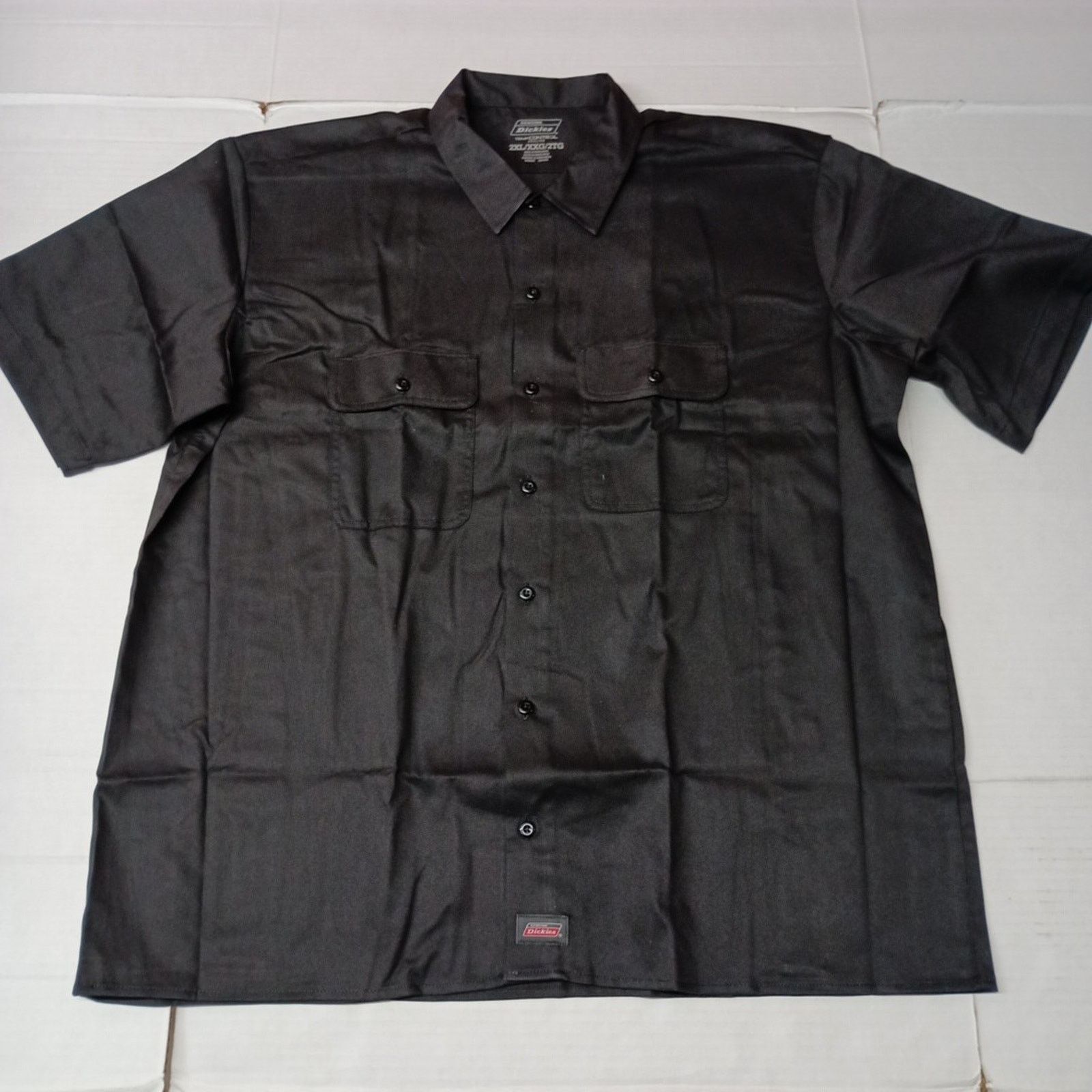 Dickies Dickies Essential Work Shirt Men Size 2XL Black Temp Control Size US XXL / EU 58 / 5 - 1 Thumbnail