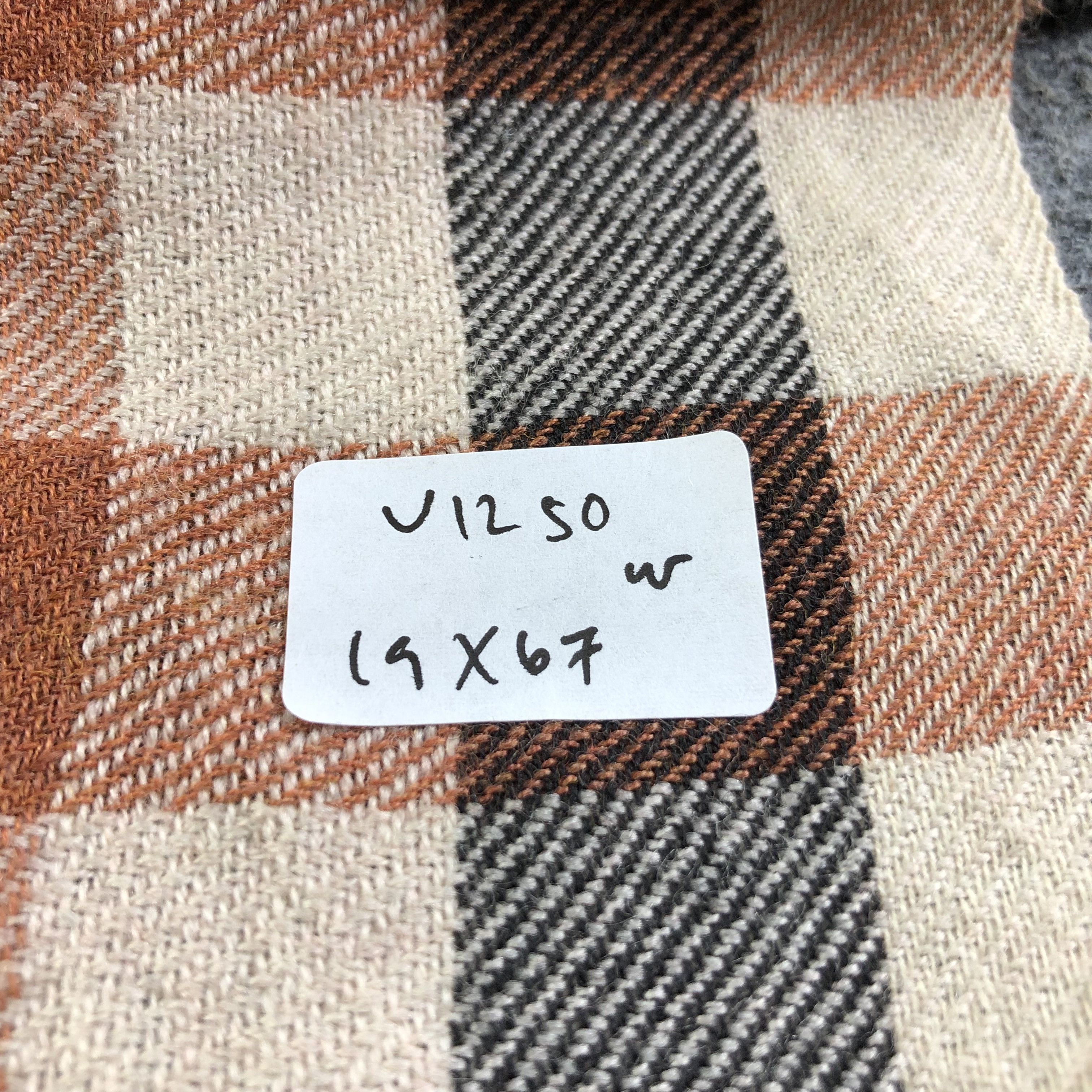 Margaret Howell Margaret Howell Gingham Wool Scarf Muffler Shawl V1250 Size ONE SIZE - 8 Thumbnail