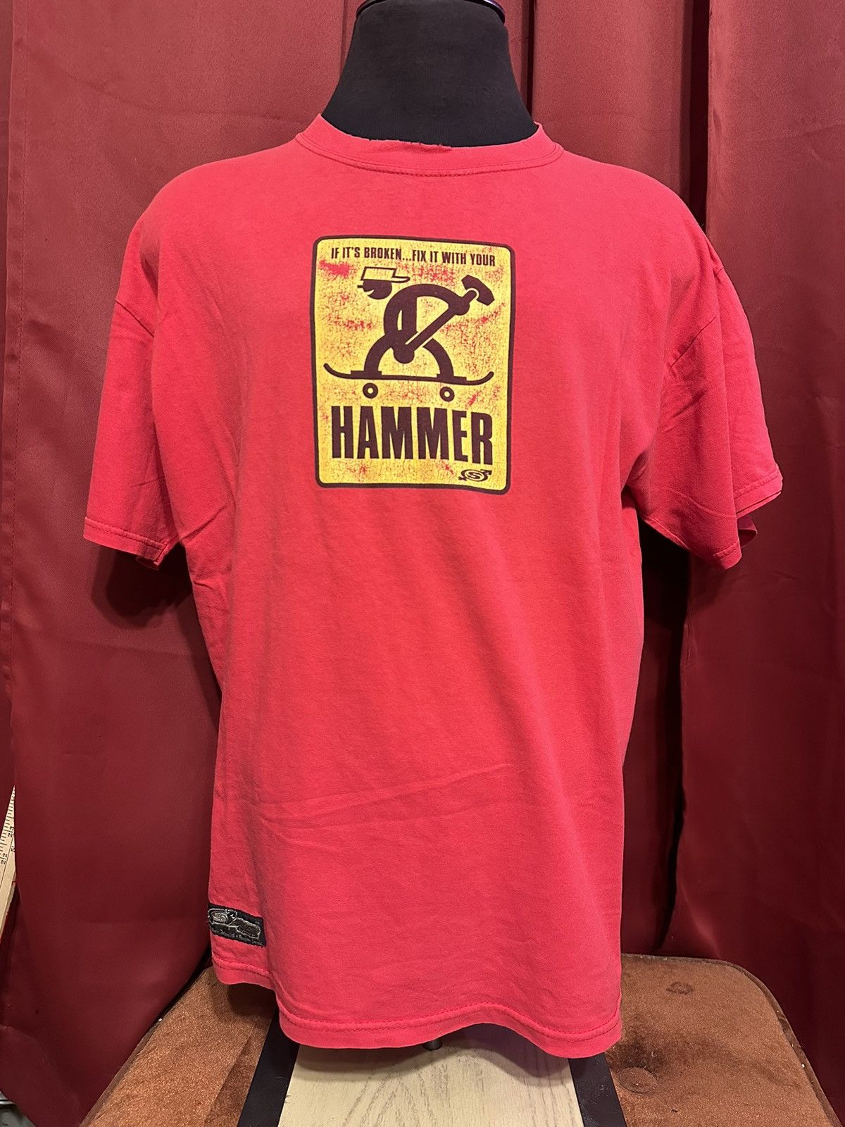Vintage Vintage Seks Where Skateboard Tshirt Y2K Hammer Grail Size US XL / EU 56 / 4 - 2 Thumbnail