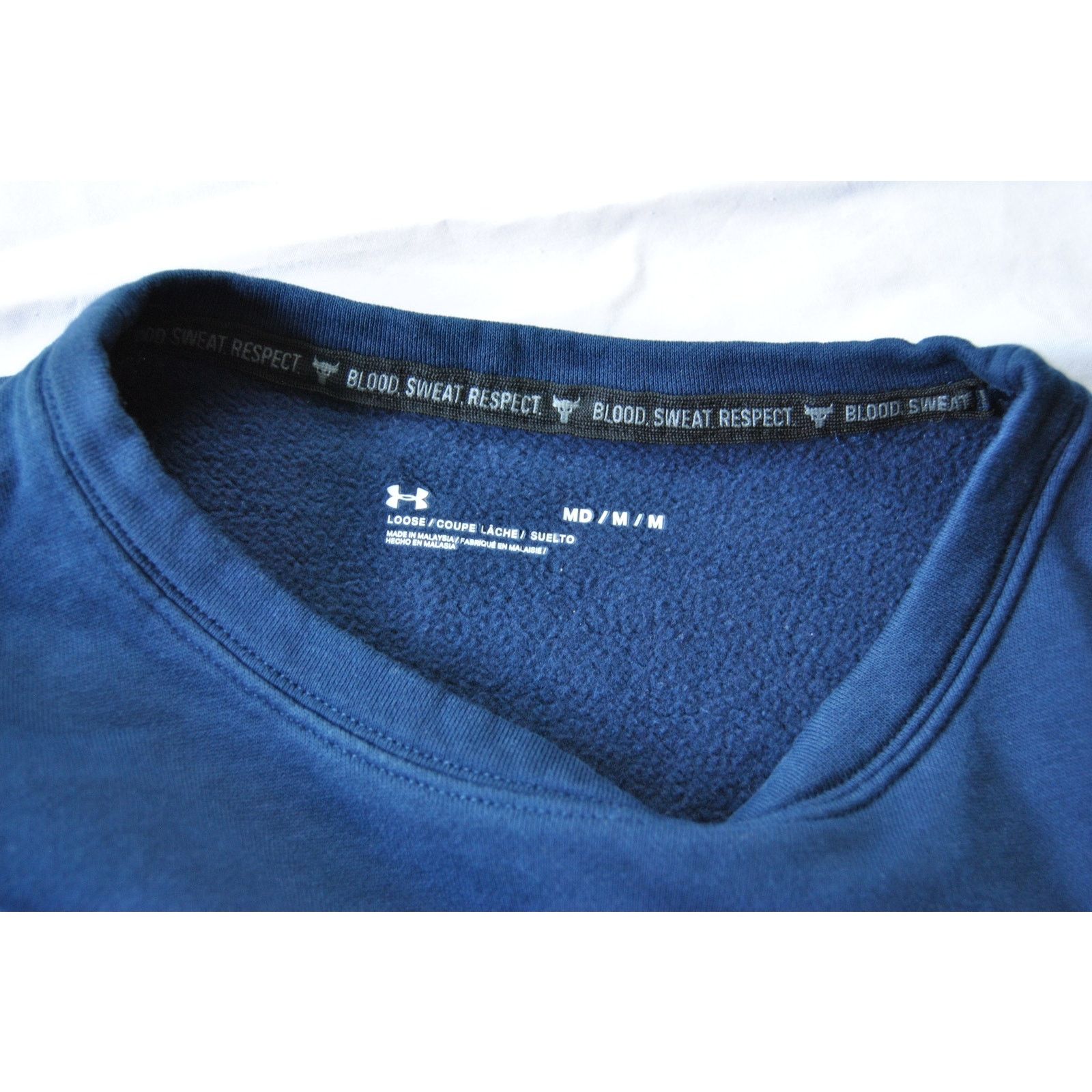 Under Armour Project Rock Crop Top Sweater Medium Under Armour Size M / US 6-8 / IT 42-44 - 6 Thumbnail