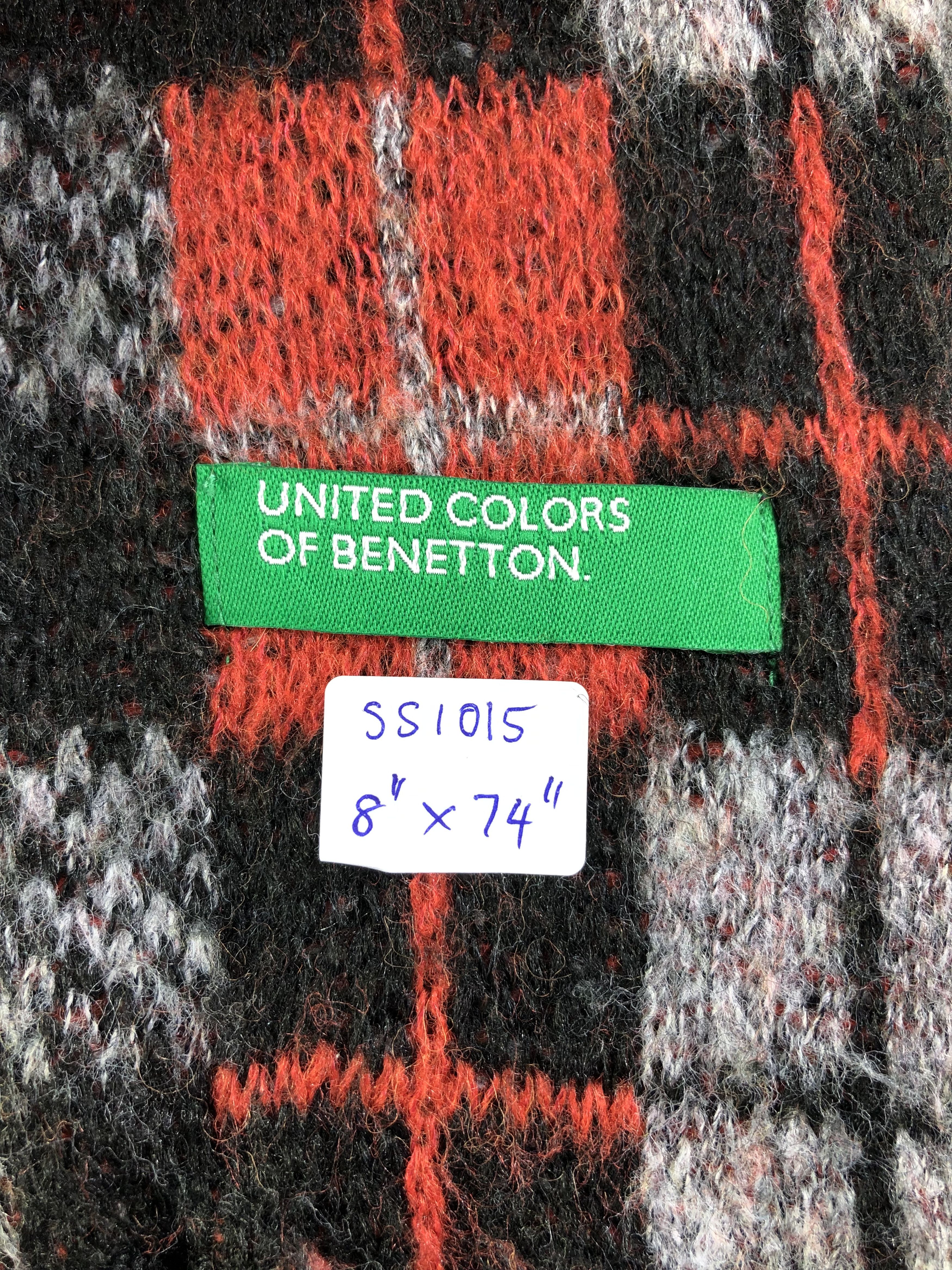 United Colors Of Benetton United Colors Of Benetton Scarf / Muffler / Neckwear Size ONE SIZE - 3 Thumbnail