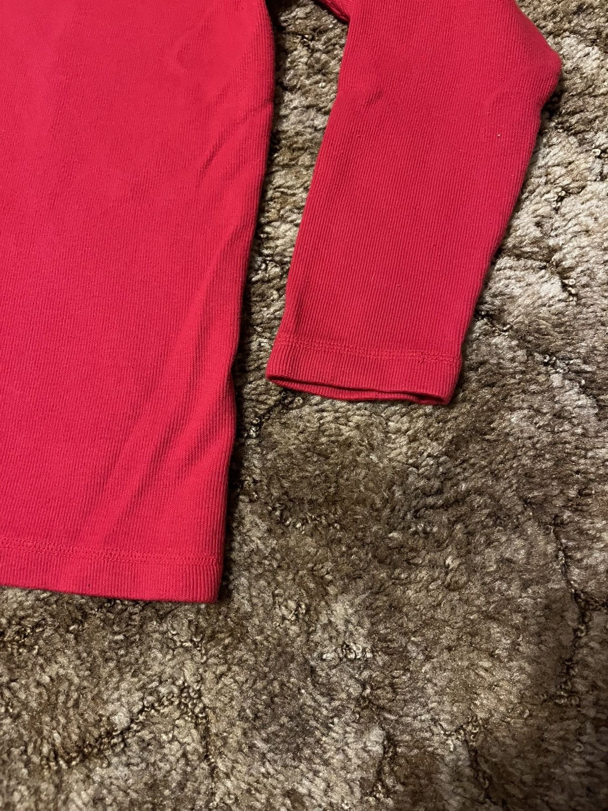 Old Navy Vintage Y2K Old Navy Long Sleeve Knit Sweater Red Large Size US L / EU 52-54 / 3 - 2 Thumbnail
