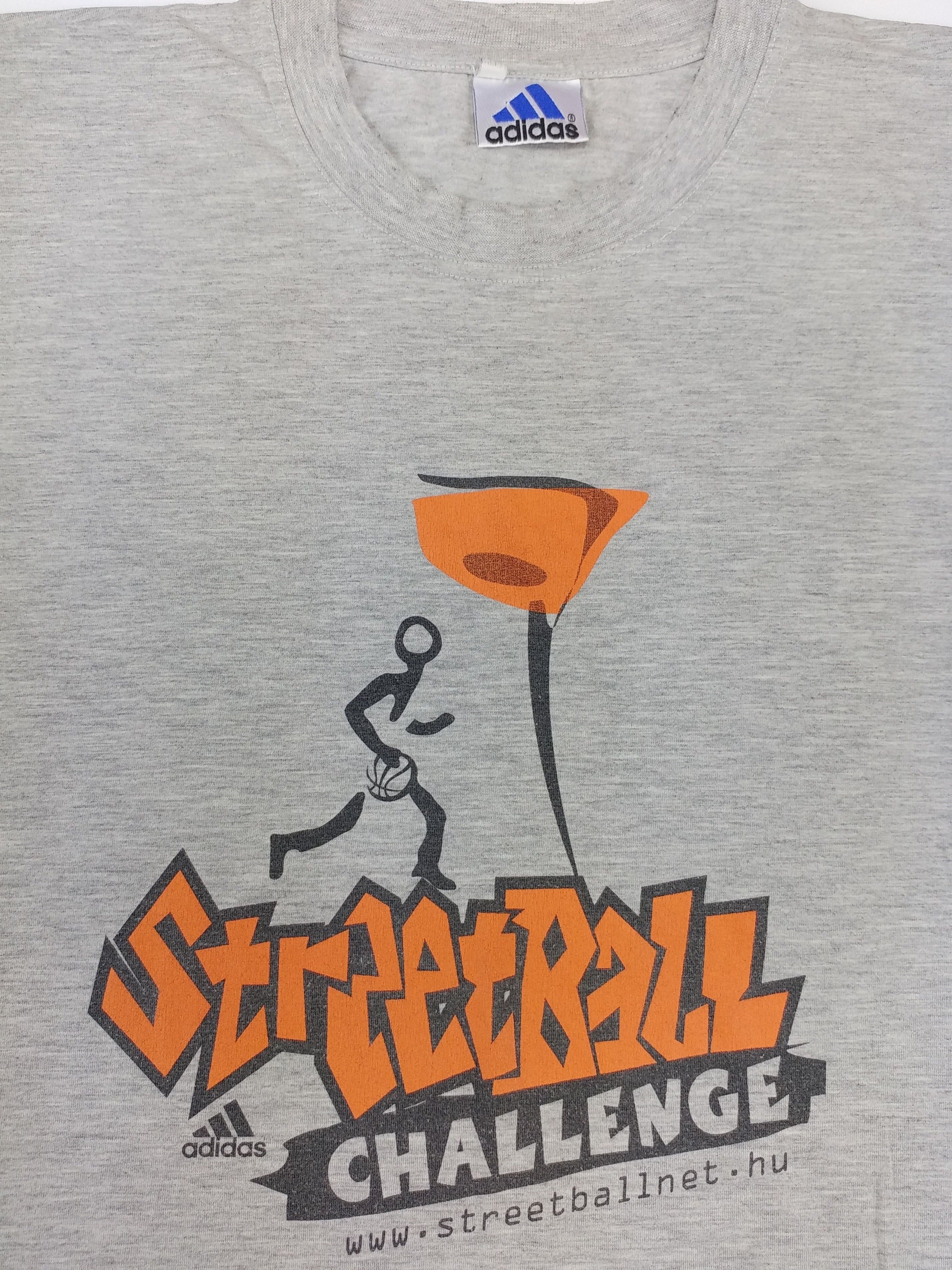 Adidas Adidas Streetball Challenge t-shirt, 1998 Hungary vintage XL Size US XL / EU 56 / 4 - 8 Thumbnail