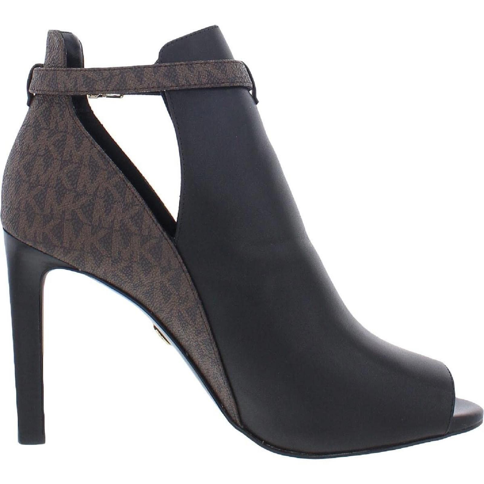 Michael Kors Michael Kors Lawson Open Toe Signature Logo Boot 8 M Size US 8 / IT 38 - 2 Thumbnail