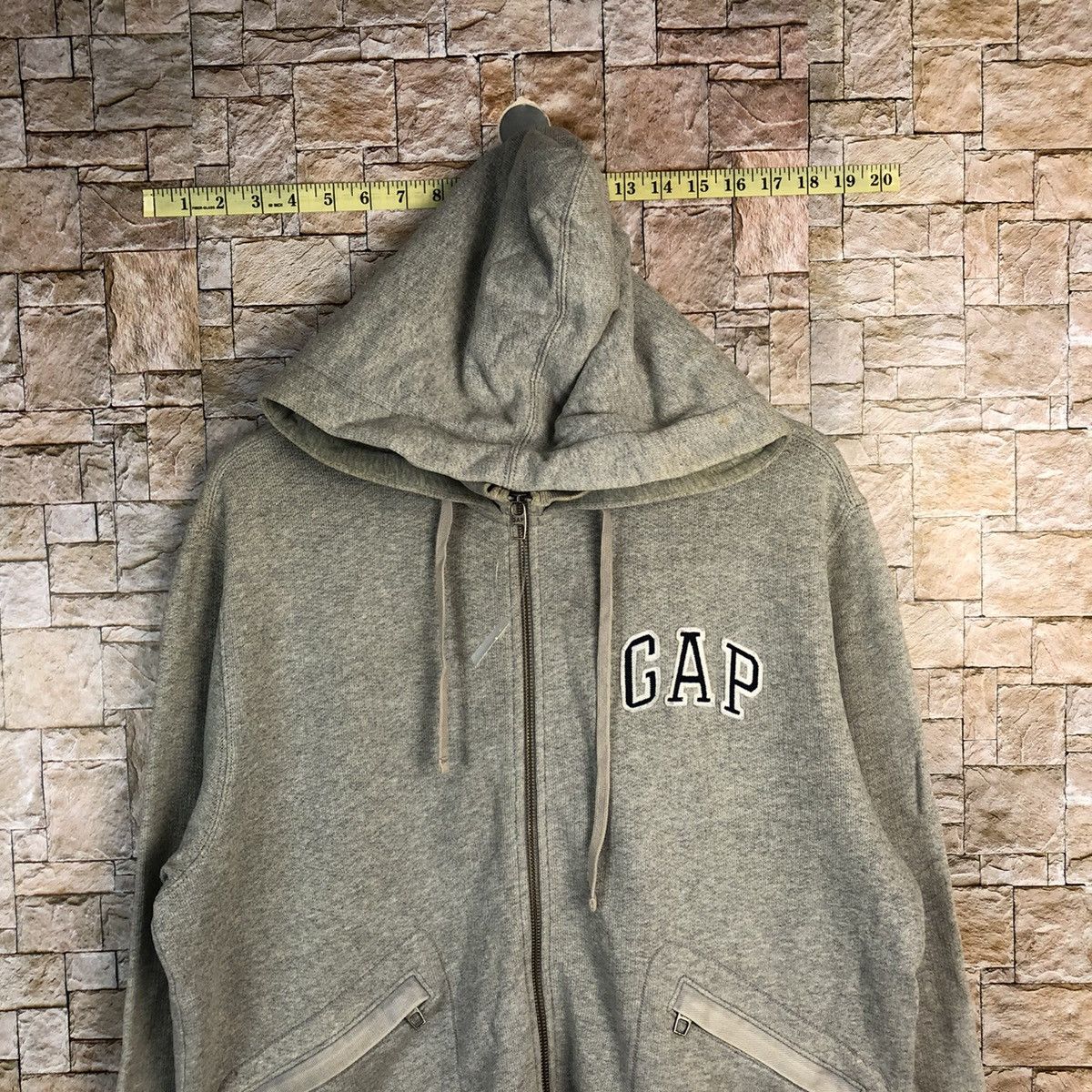 Gap Gap Grey sweatshirt vintage Hoodie #A556 Size US L / EU 52-54 / 3 - 2 Thumbnail