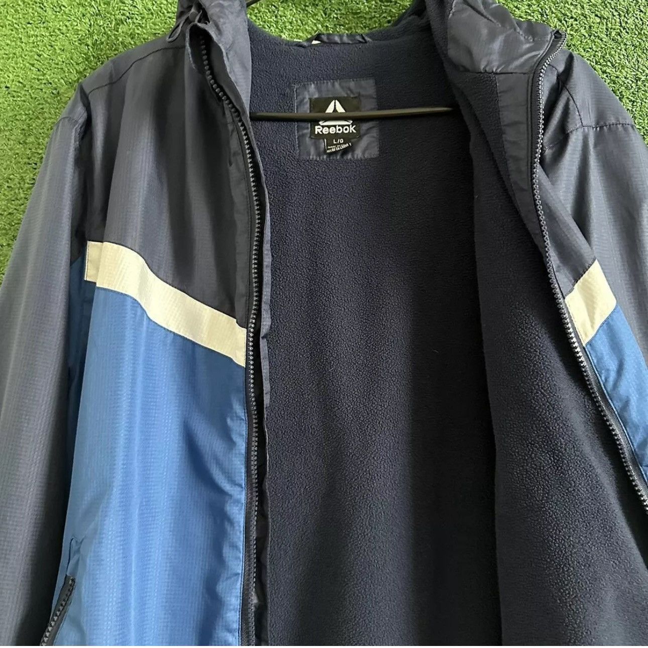 Reebok × Vintage Reebok windbreaker vintage jacket (Warm Inside) Size US L / EU 52-54 / 3 - 4 Thumbnail