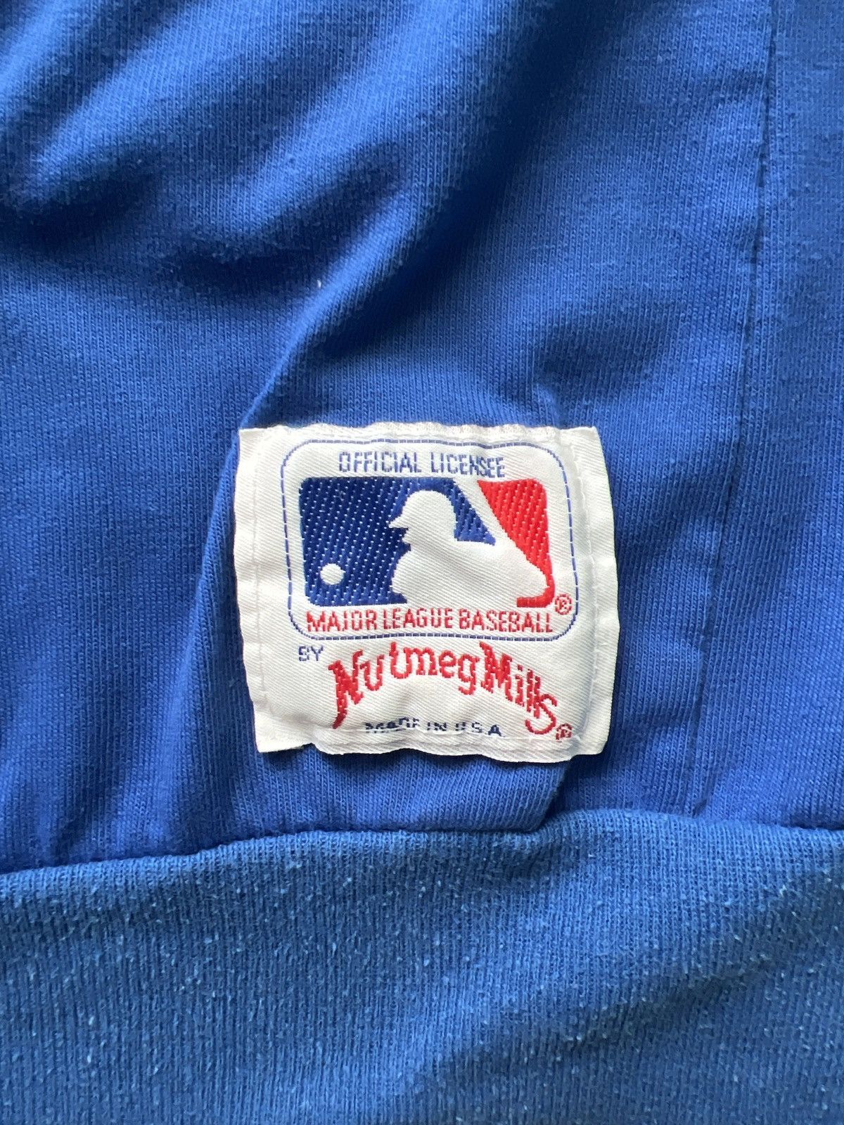 Nutmeg Vintage Nutmeg Mills Dodgers Tee Size US L / EU 52-54 / 3 - 4 Thumbnail