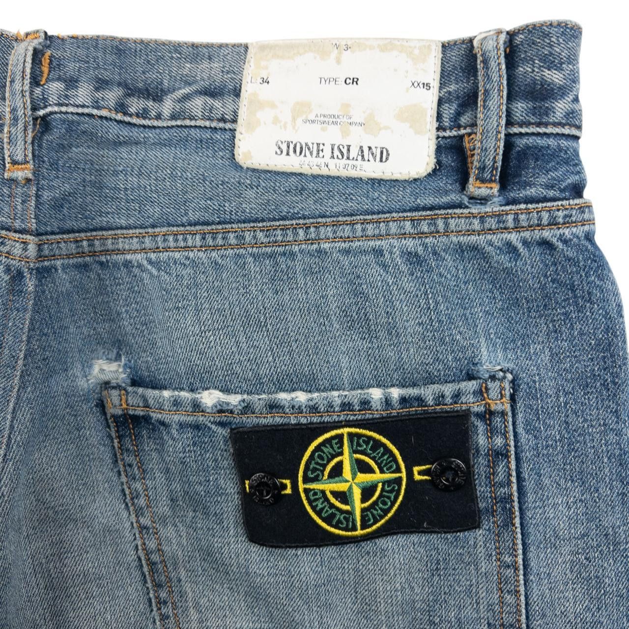 Stone Island Vintage Stone Island Denim Jeans Size W34 Size US 34 / EU 50 - 8 Thumbnail
