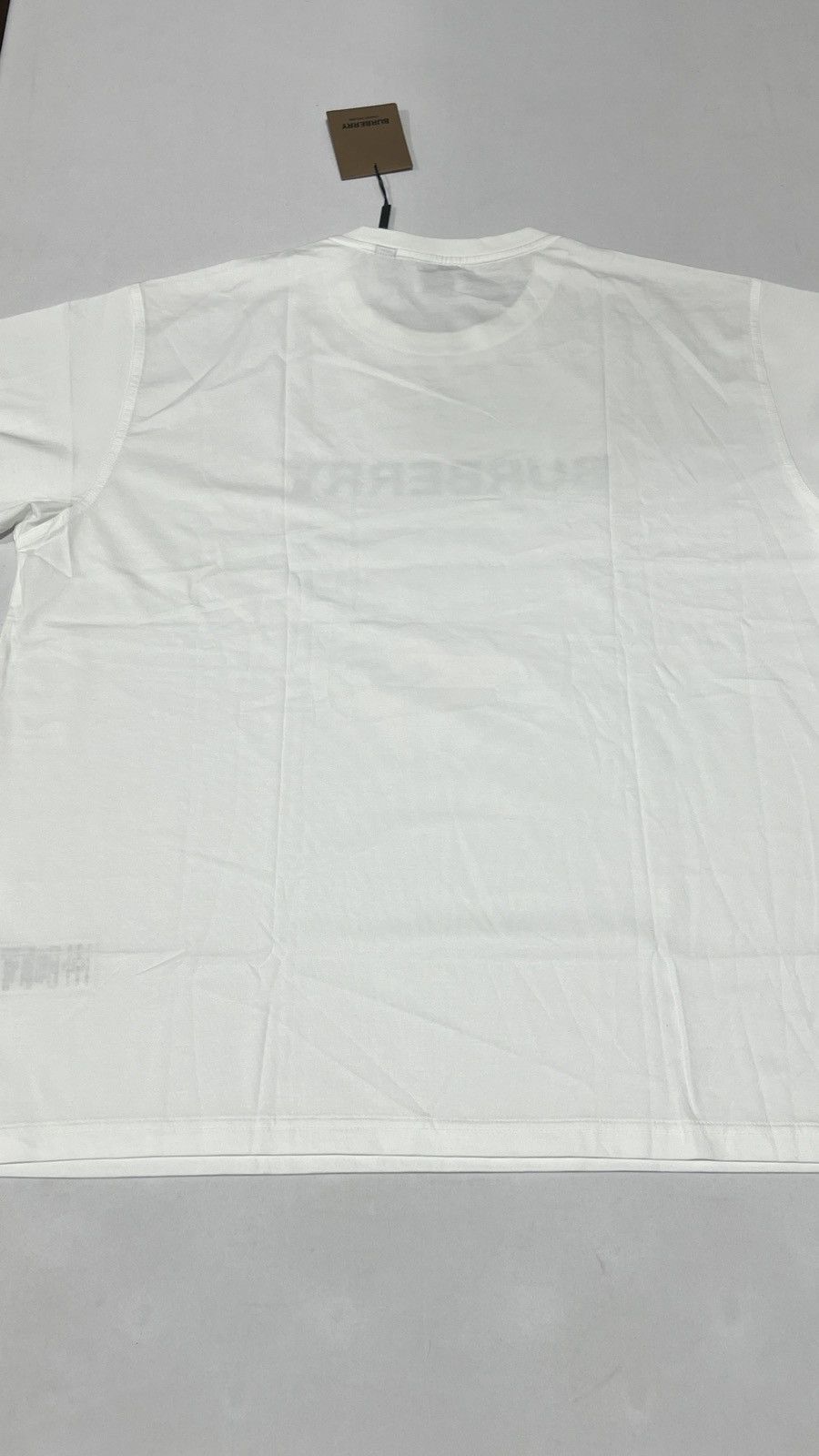 Burberry Burberry Classic Front Logo White Tee Size US L / EU 52-54 / 3 - 13 Thumbnail