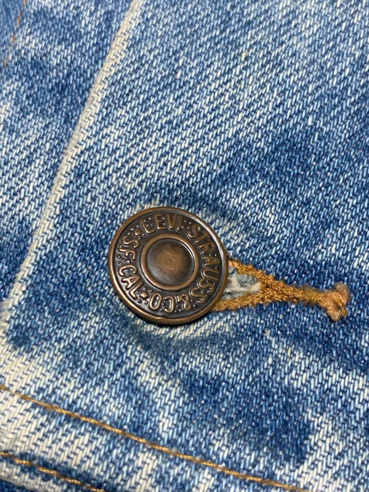 Levi's × Vintage Vintage Levi's 80's Denim Jacket Grey Label Rare Size US M / EU 48-50 / 2 - 8 Thumbnail