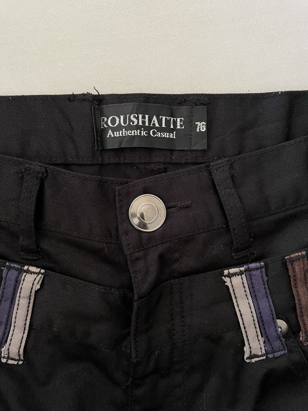 Japanese Brand × Vintage Japanese Brand Roushatte Double Waist Pants Size US 31 - 7 Thumbnail