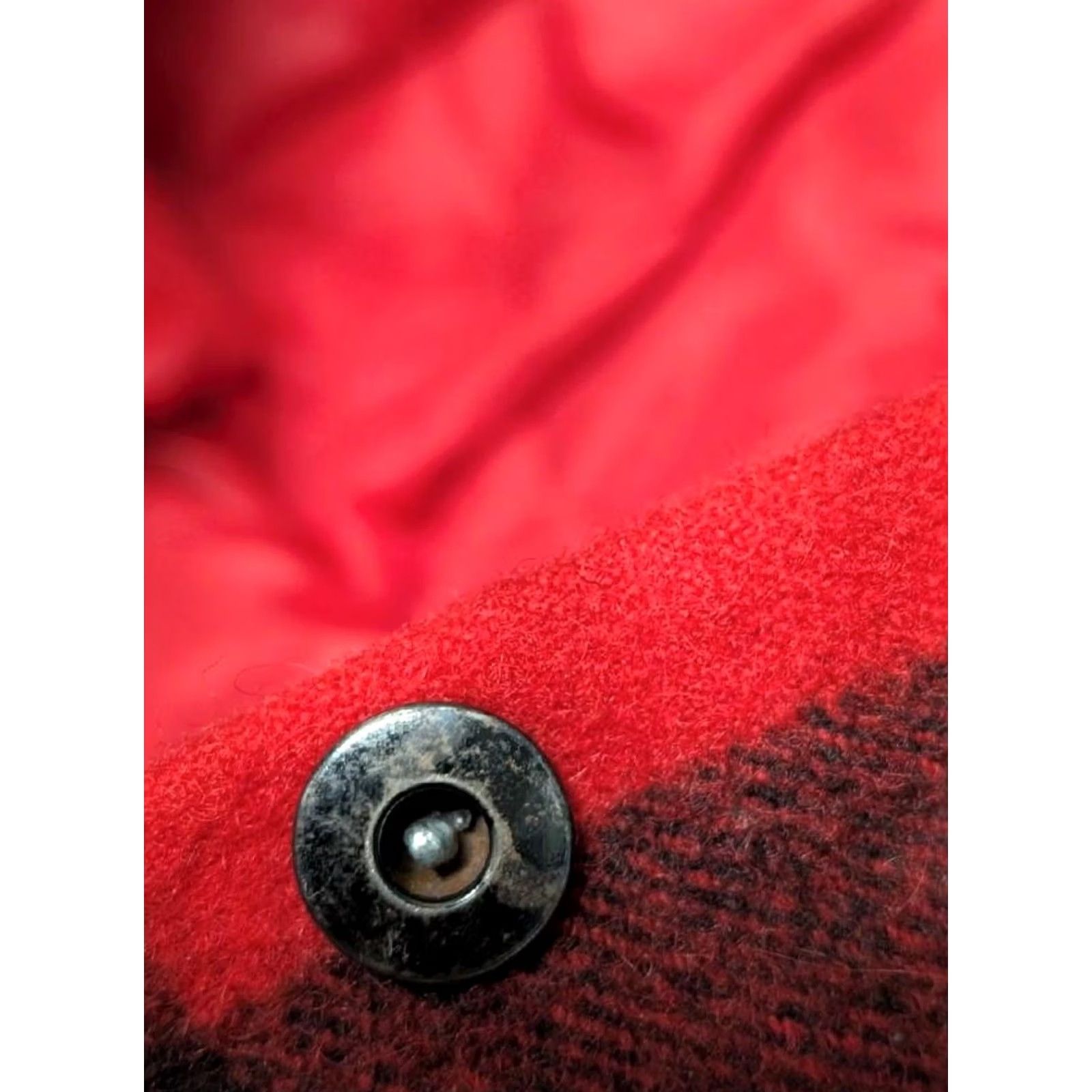 Vintage VINTAGE hunting pants Buffalo plaid wool 34x32 insulated quilted flannel wool Men Red XS 1950s 60s Mens Size US 38 / EU 54 - 4 Thumbnail