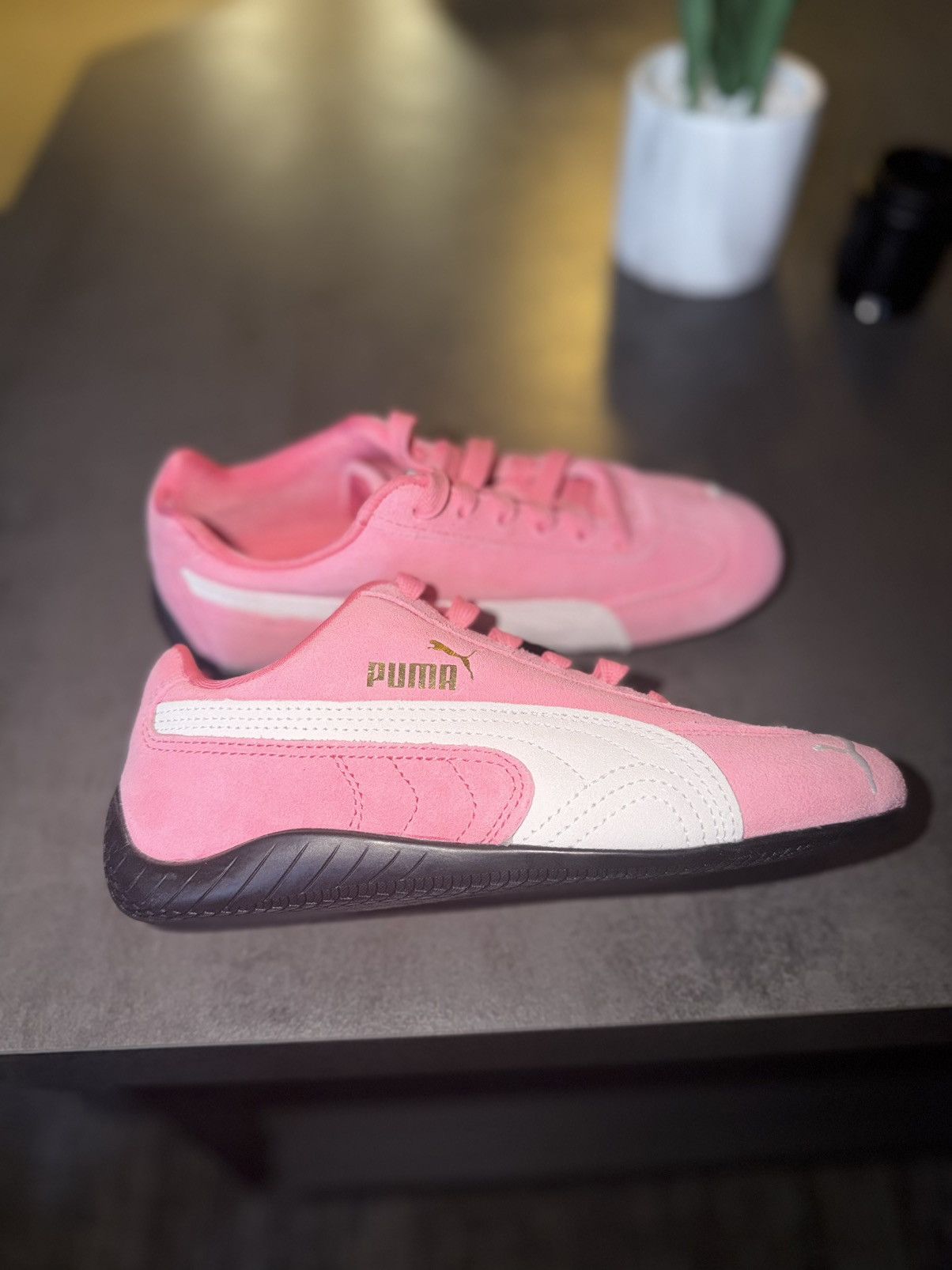 Puma PUMA SPEEDCAT PINK BRAND NEW WOMEN Size US 6.5 / IT 36.5 - 2 Thumbnail