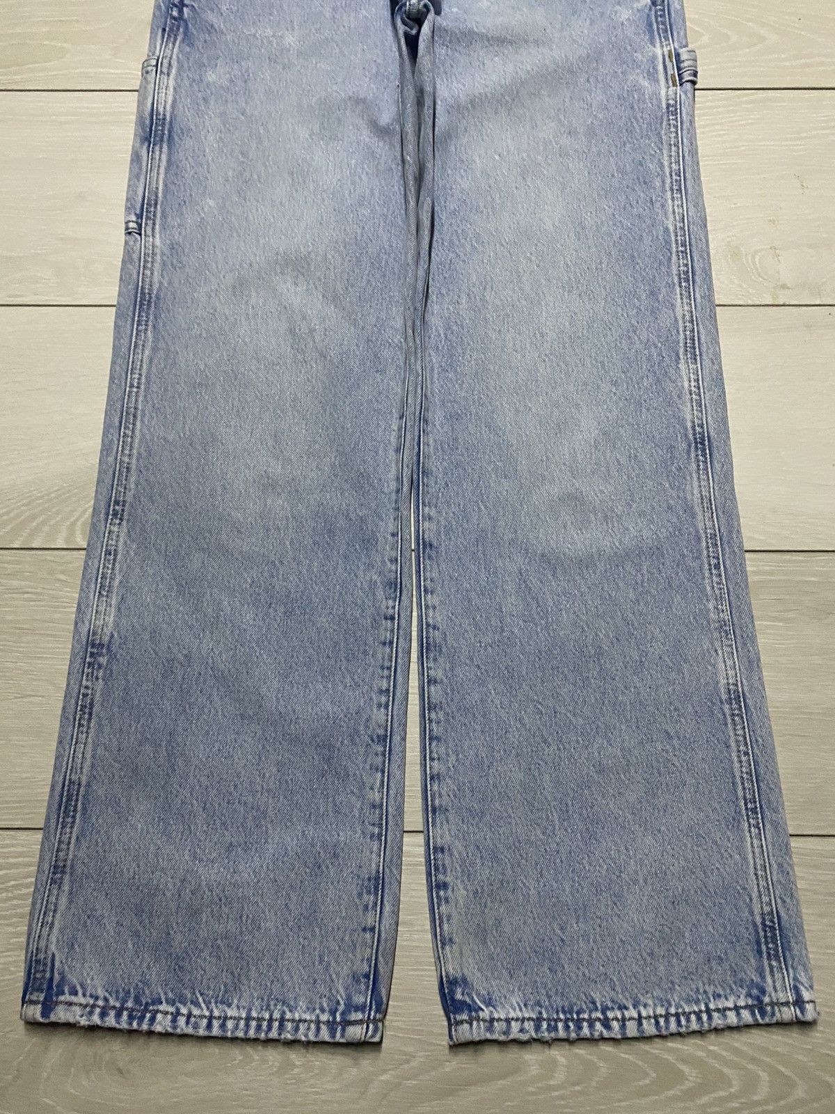 Gap Vintage Gap Carpenter Light Wash Baggy Jeans Size US 29 - 5 Thumbnail