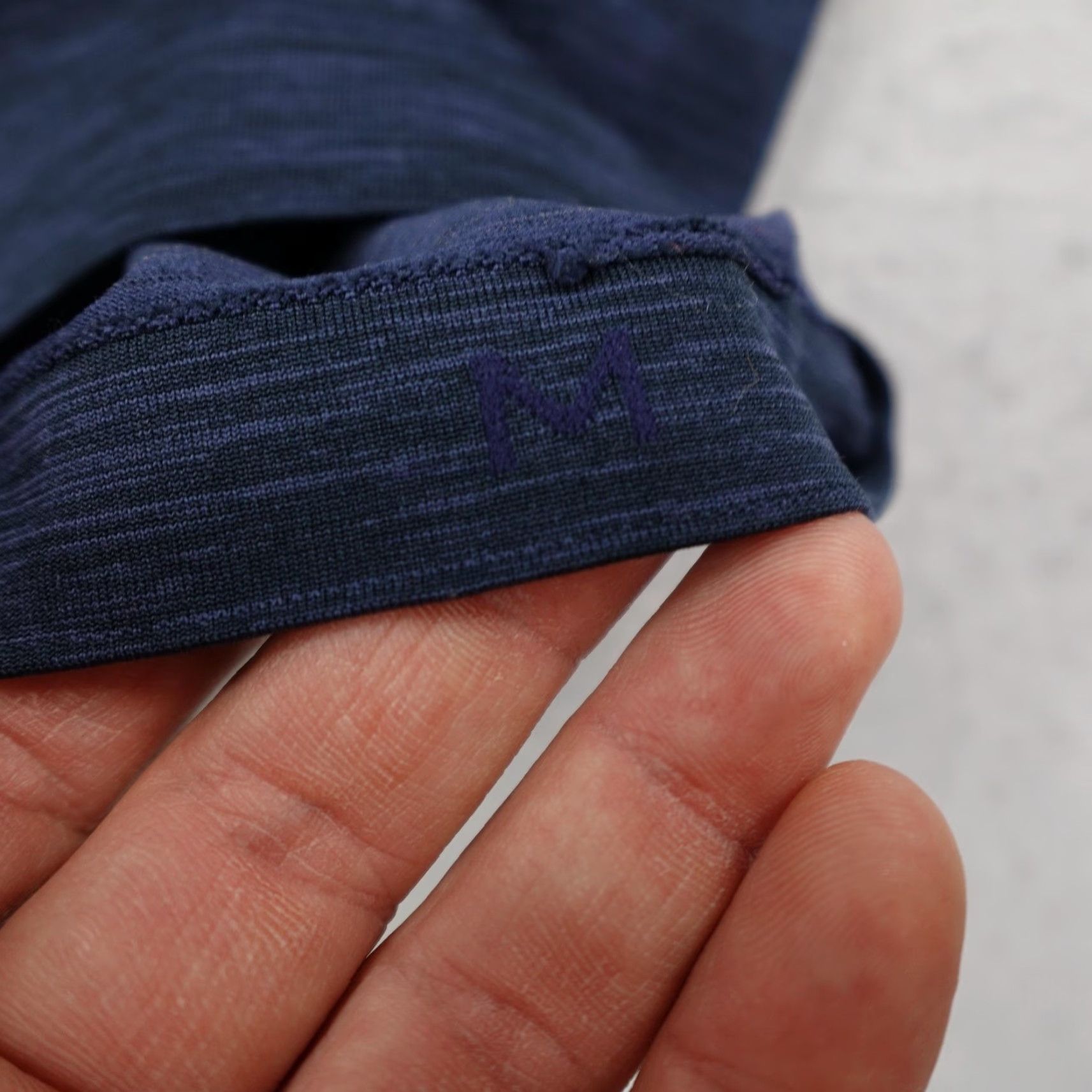 Lululemon Lululemon Shirt Mens Medium Blue Heather Vent Tech Performance Gym Workout Size US M / EU 48-50 / 2 - 4 Thumbnail