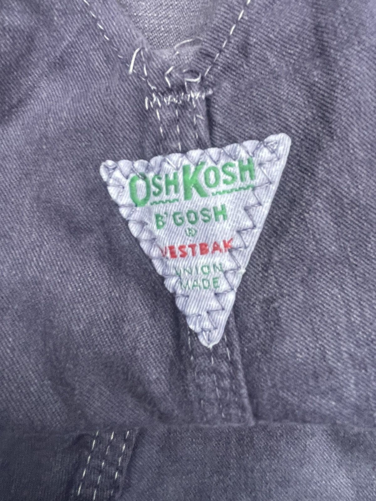 Oshkosh Vintage Osh Kosh Bgosh Puple Overall Size US 34 / EU 50 - 12 Thumbnail