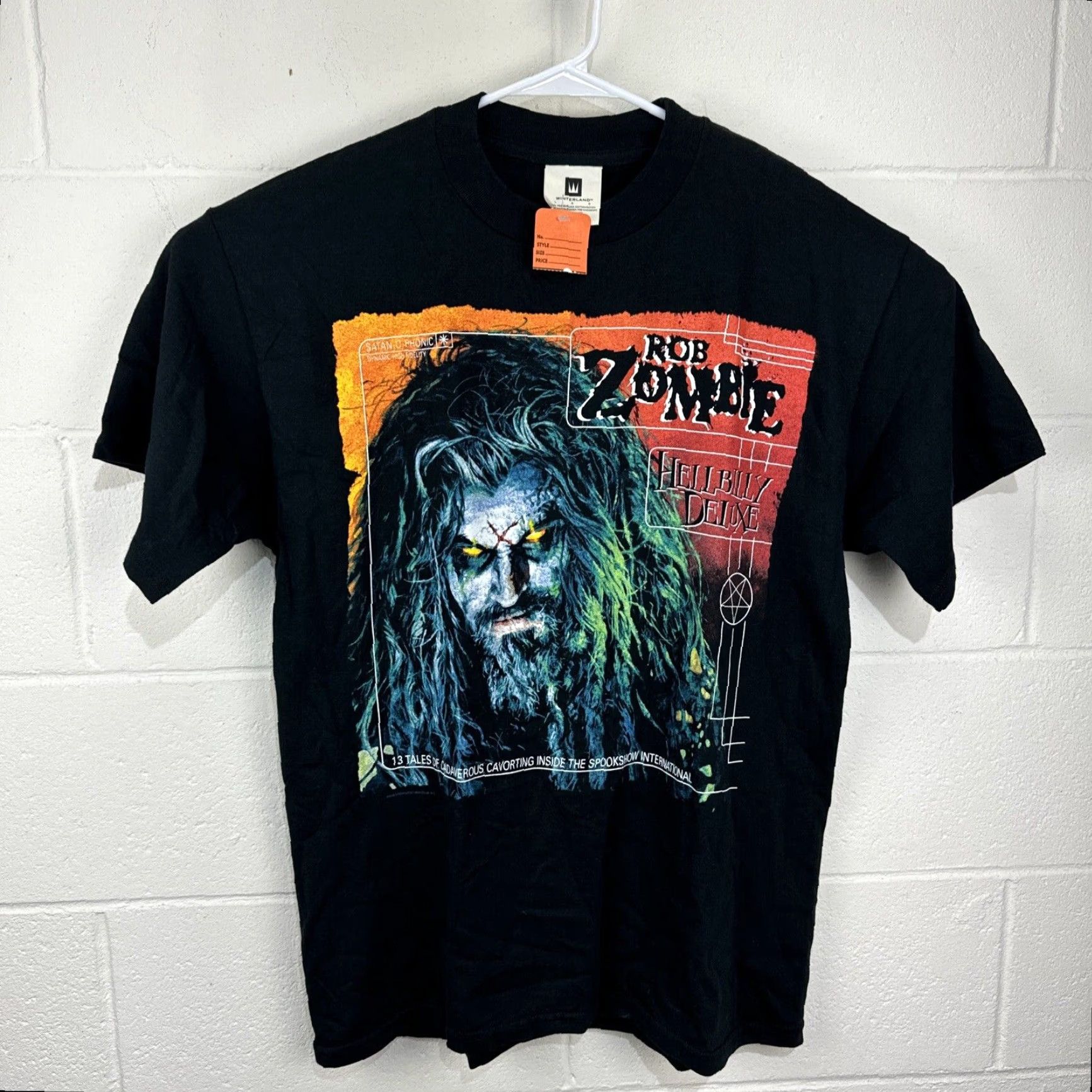 Vintage VINTAGE Rob Zombie Hellbilly Deluxe Graphic Tee Black Large Mens Size US L / EU 52-54 / 3 - 2 Thumbnail