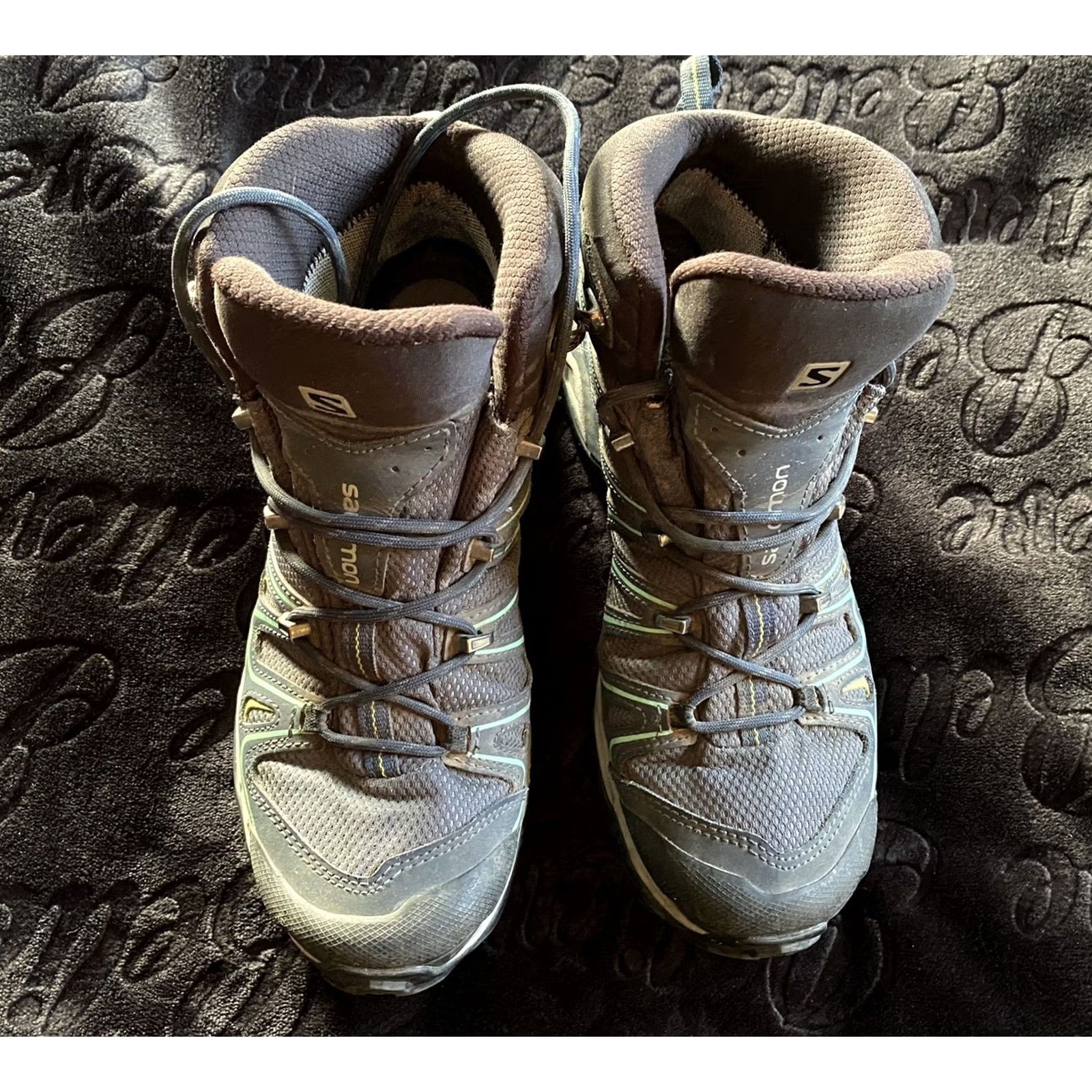 Salomon Salomon X-Ultra Boots Women Hiking Size 9.5 Gore-Tex Congagrip Multicolor Shoes Size US 10 / IT 40 - 5 Thumbnail