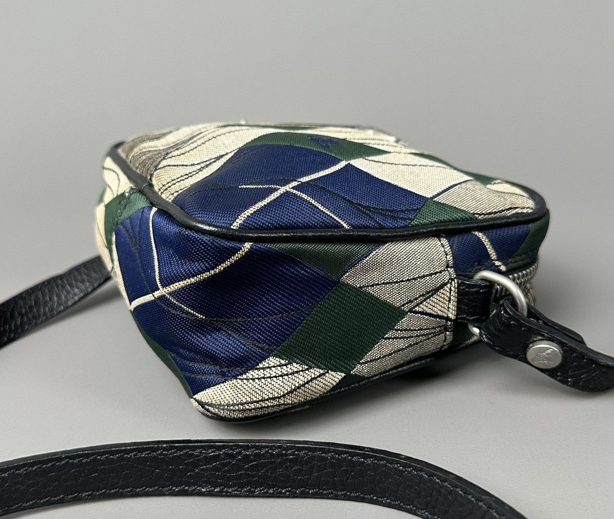 Vivienne Westwood Vivienne Westwood - Vintage Tartan Orb Logo Men’s Sling Bag Size ONE SIZE - 8 Thumbnail
