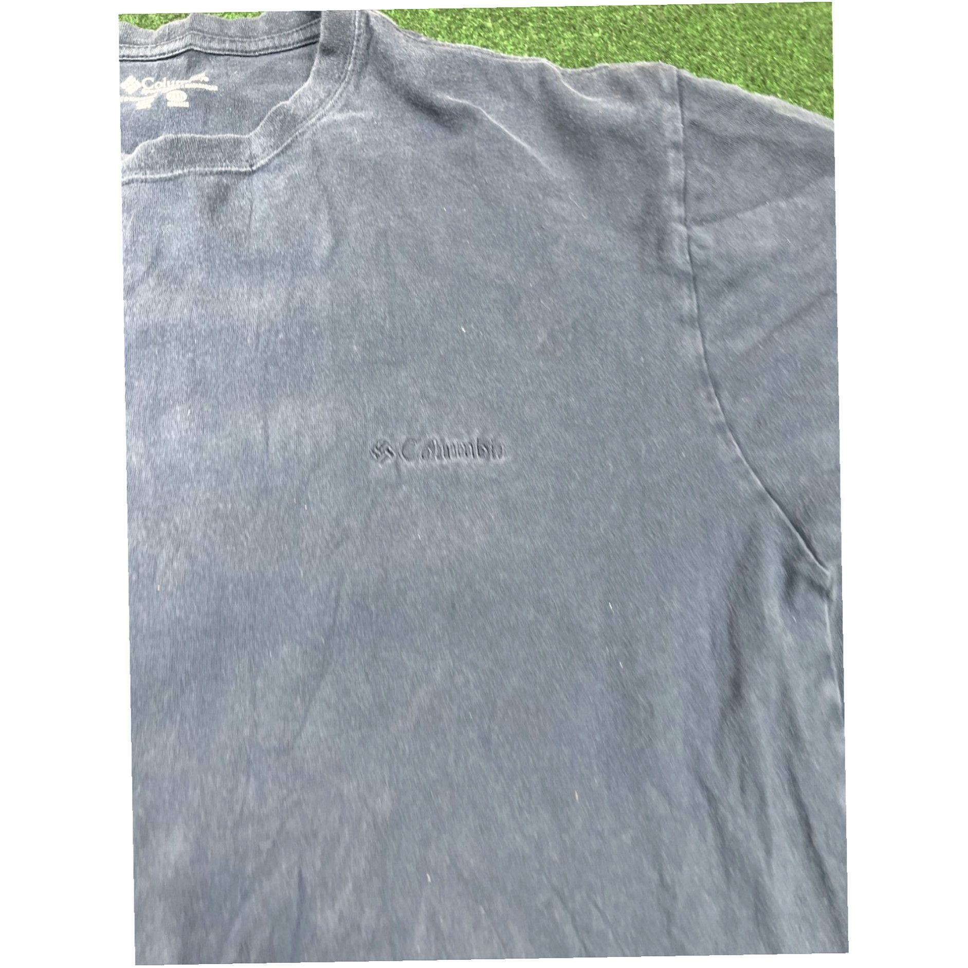 Vintage Columbia Men’s Graphic Cotton T-Shirt XXL Navy Shirt Work Outdoors Size US XXL / EU 58 / 5 - 2 Thumbnail