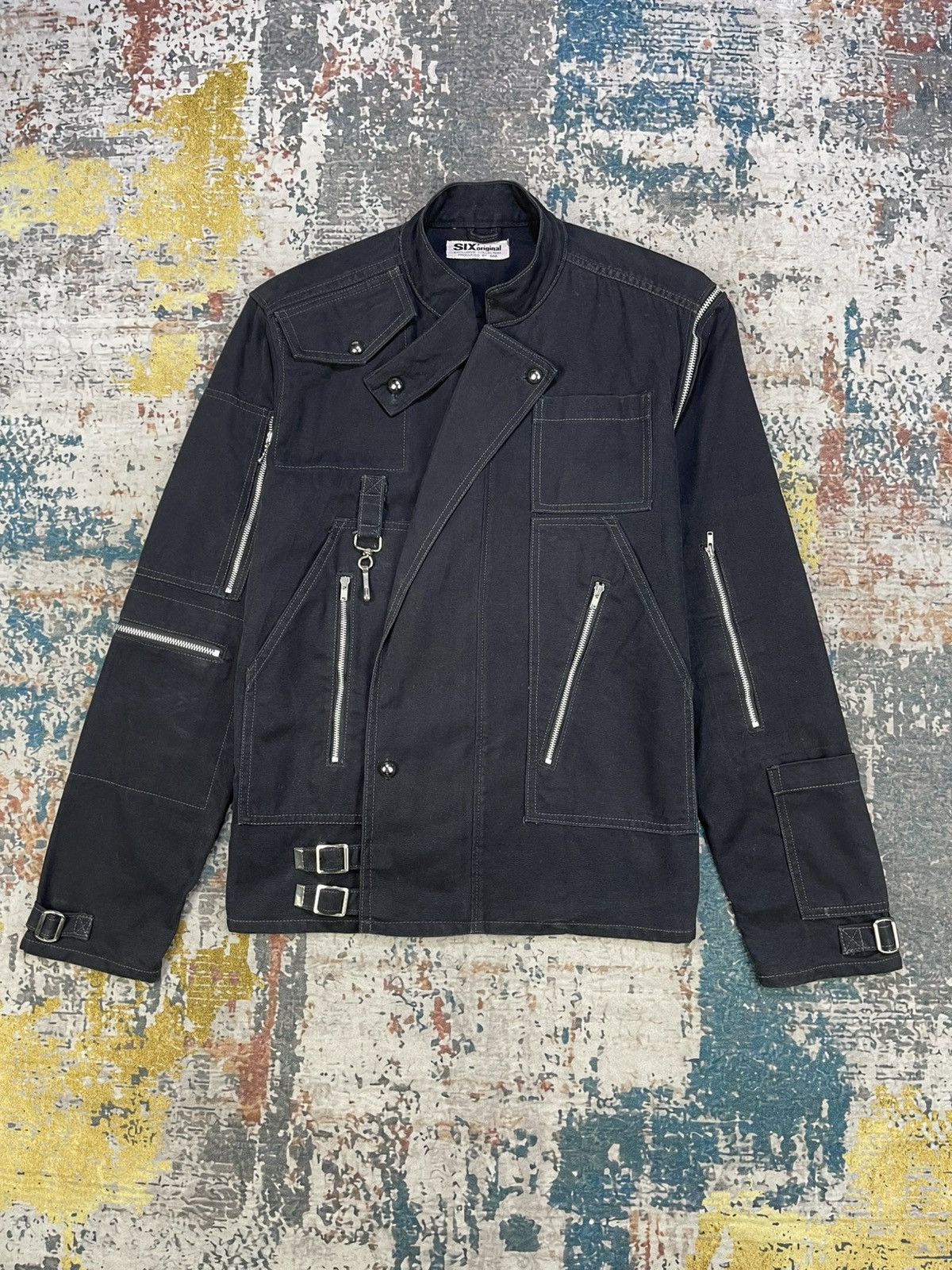 If Six Was Nine Seditioneries Six 666 Harajaku Bondage Punk Jacket Size US S / EU 44-46 / 1 - 1 Thumbnail