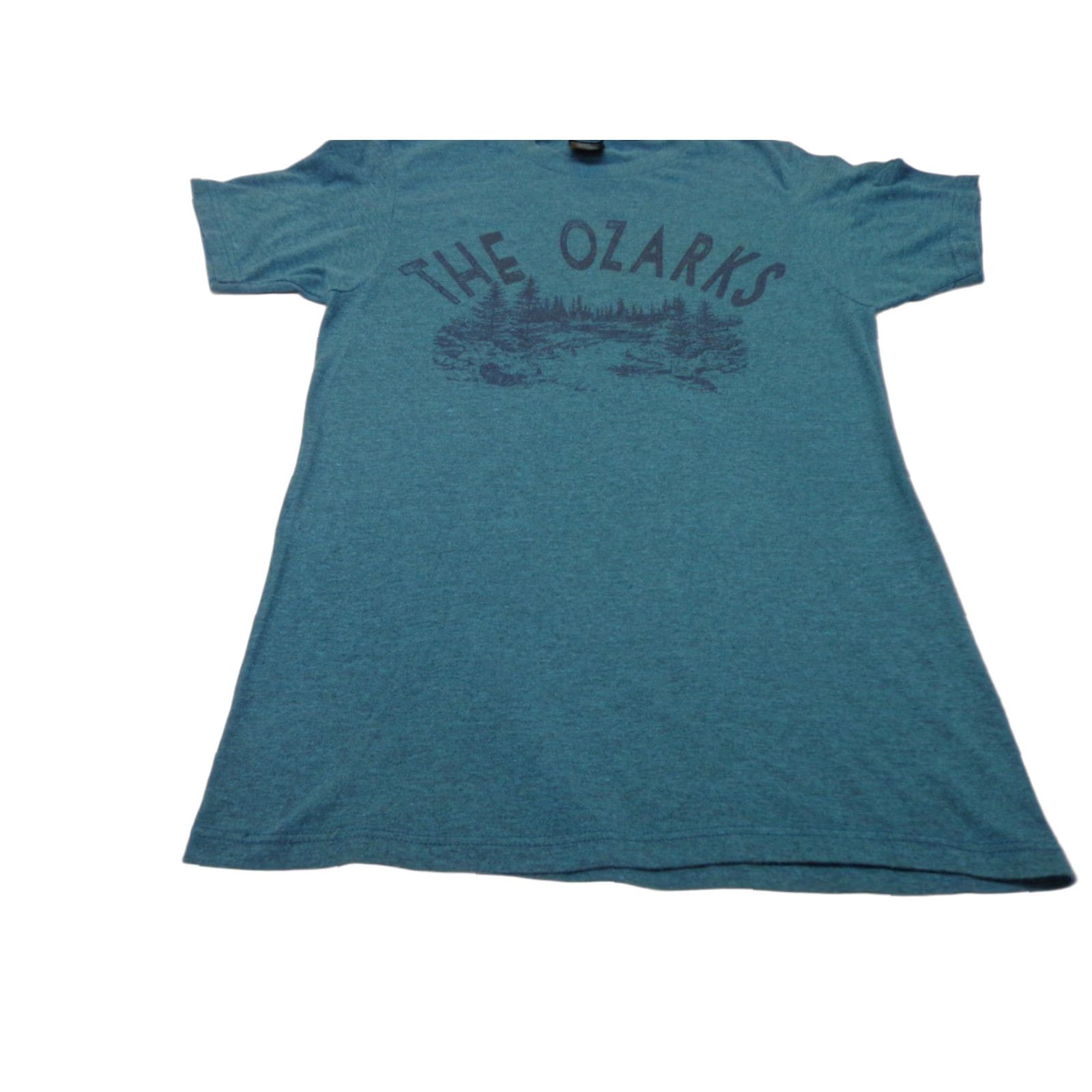 Vintage VINTAGE Prairie Mountain The Ozarks T-Shirt Green Small Mens Short Sleeve Crew Neck Cotton Blend Regular Size S Size US S / EU 44-46 / 1 - 1 Thumbnail