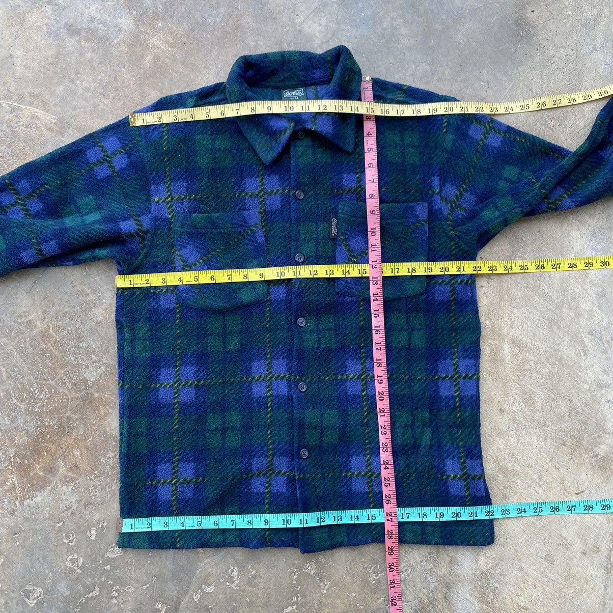 Coca Cola × Vintage Coca Cola Shirt Button Fleece Size US M / EU 48-50 / 2 - 14 Thumbnail