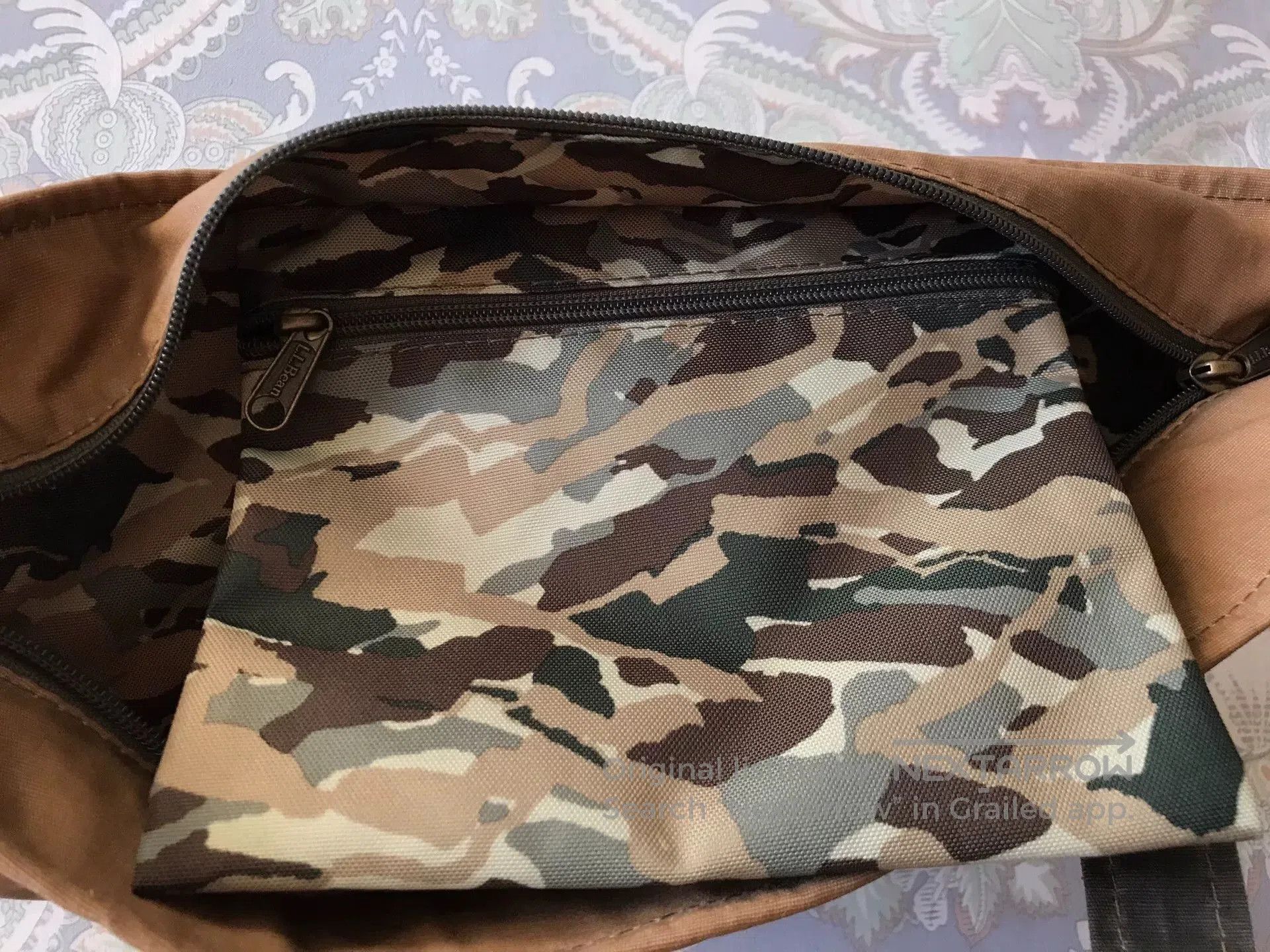 L.L. Bean L.L.Bean Waxed Canvas Vintage Tote. Size ONE SIZE - 4 Thumbnail
