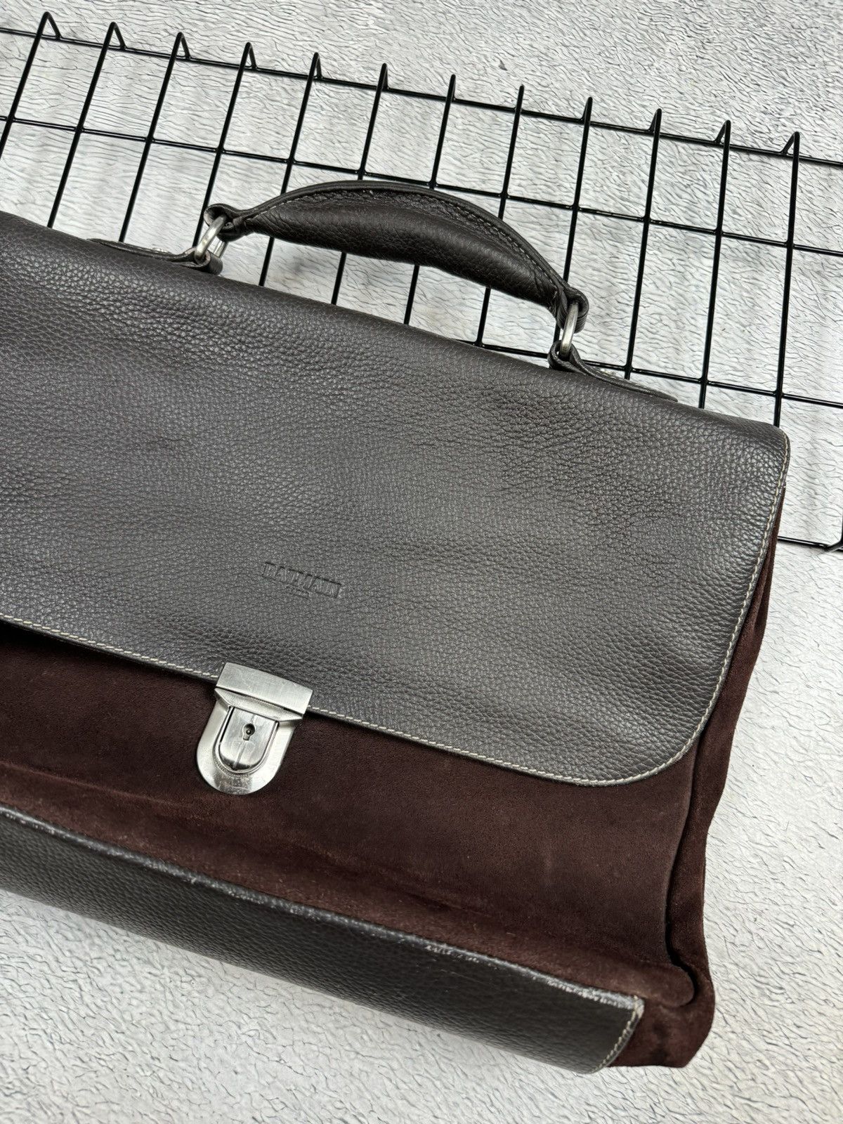 Balmain × Pierre Balmain × Vintage Pierre Balmain Paris Leather Business Bag Vintage Oldmoney Size ONE SIZE - 3 Thumbnail