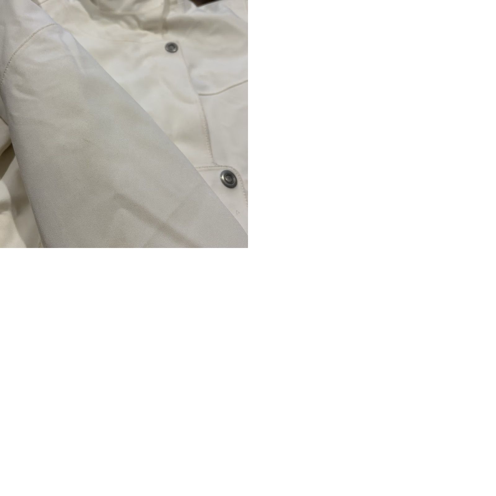 Merrell Merrell NADA Jacket Women’s Size S White/Cream Nylon Polyester Travel All Seasons Rain Coat Zip Snap Long Sleeve Mid-Length Size S / US 4 / IT 40 - 9 Thumbnail