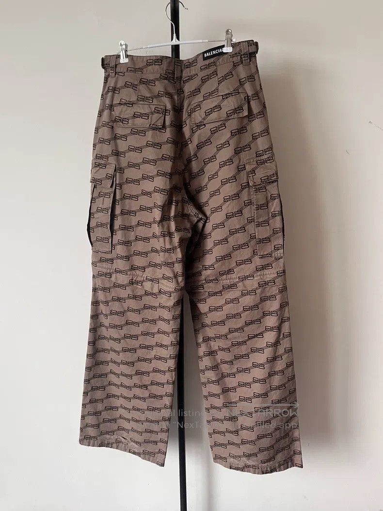 Other Balenciaga size S Letter Logo Full Print Straight Leg Casu Size US 27 - 2 Thumbnail