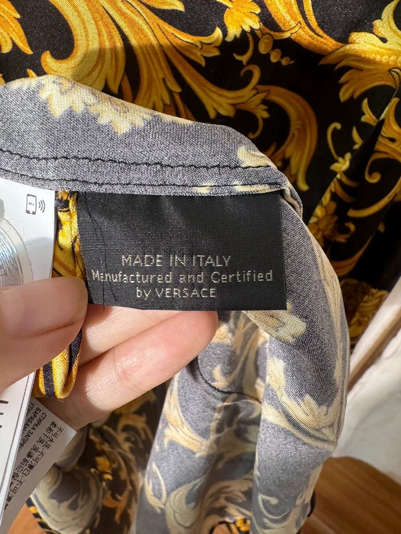 Versace Versace Silk shang'y Size US XL / EU 56 / 4 - 7 Thumbnail