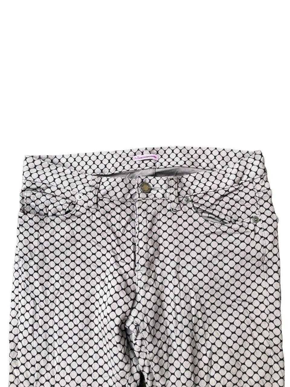 Undercover Sue Undercover 13AW Mest Print Stretch Skinny Pants Size 28" / US 6 / IT 42 - 4 Thumbnail