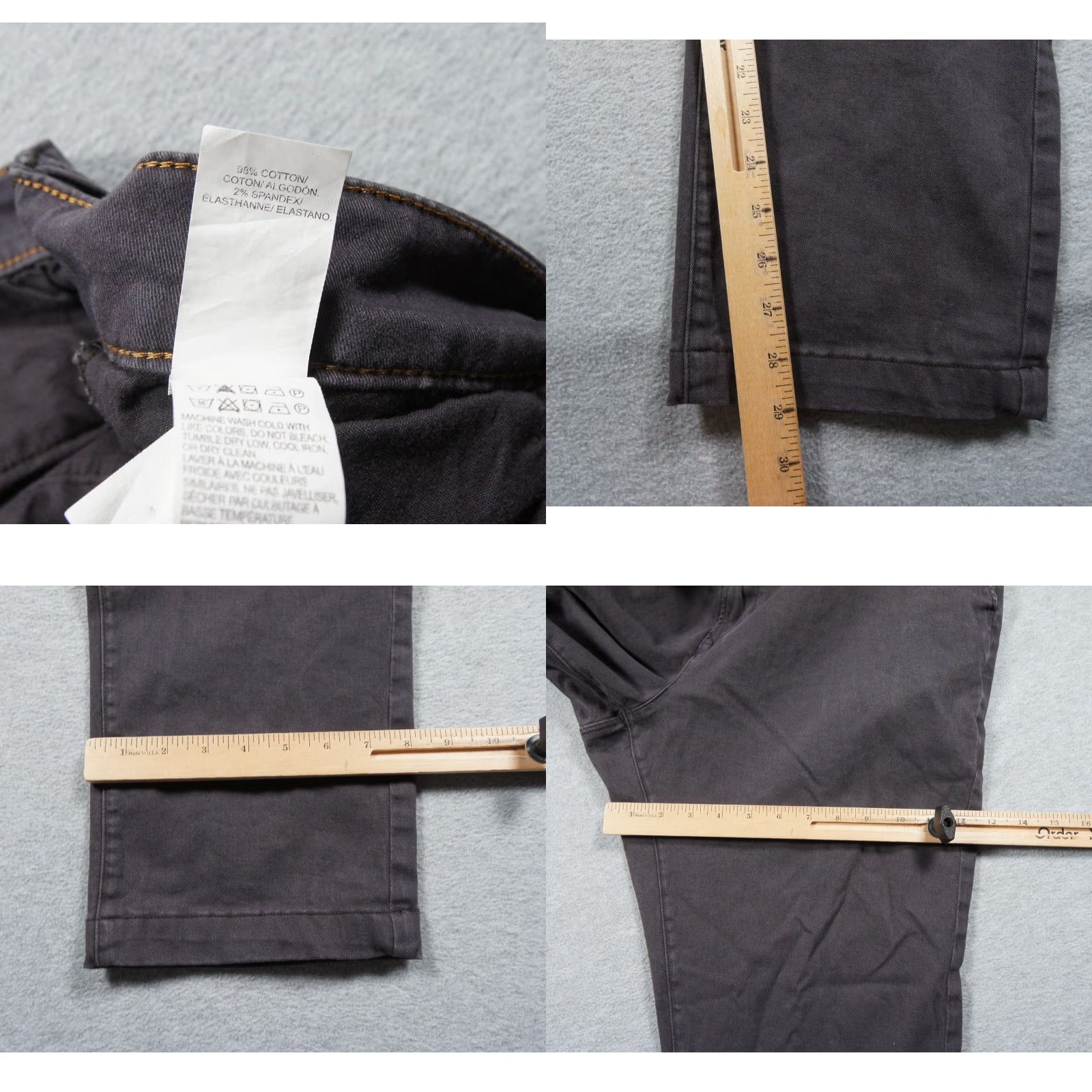 Lucky Brand Lucky Brand Pants Mens 38x29 Gray Chino Athletic 410 Stretch Casual Size US 38 / EU 54 - 8 Thumbnail