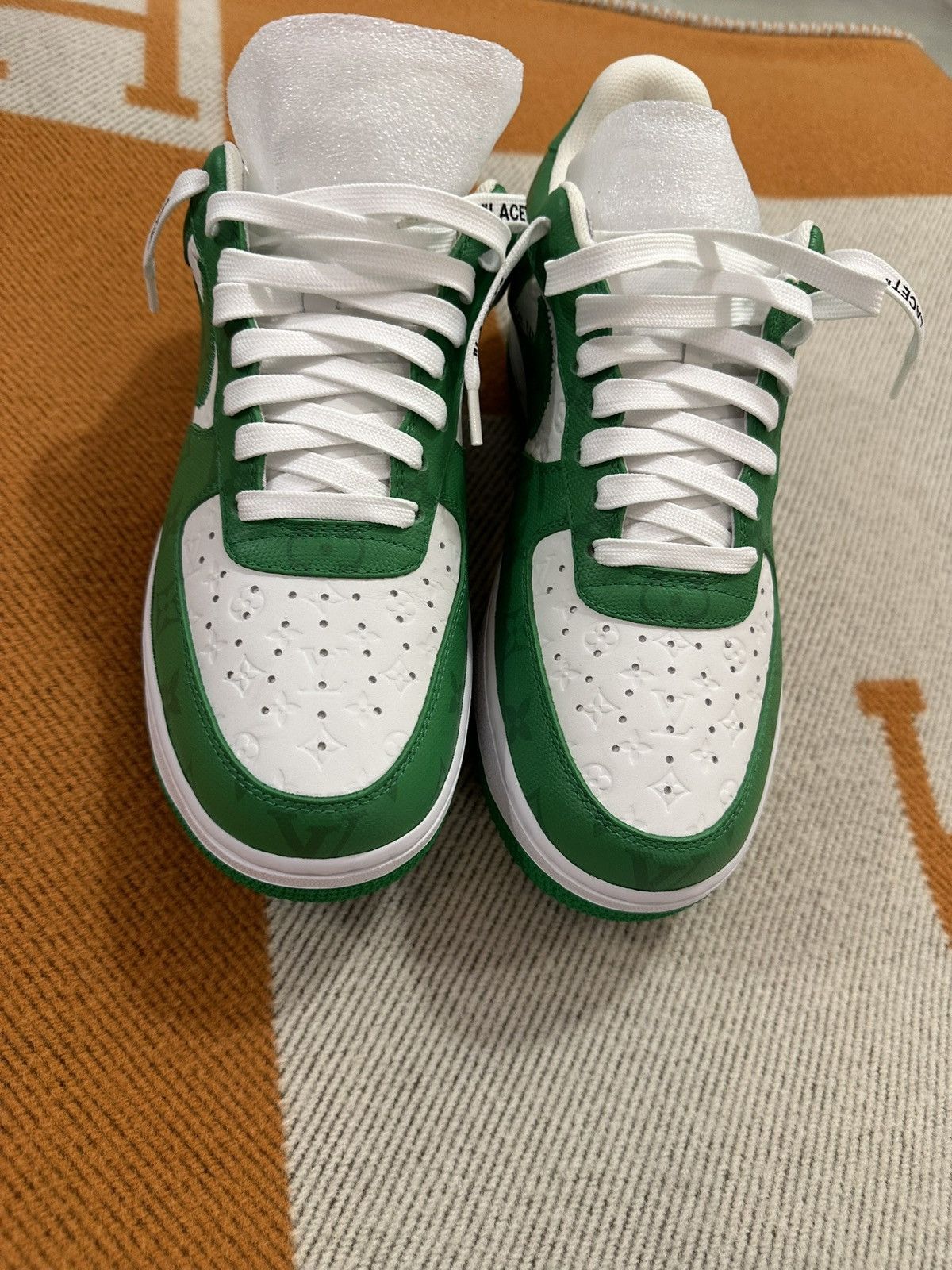 Louis Vuitton Louis vuitton x air force one Size US 8.5 / EU 41-42 - 4 Thumbnail