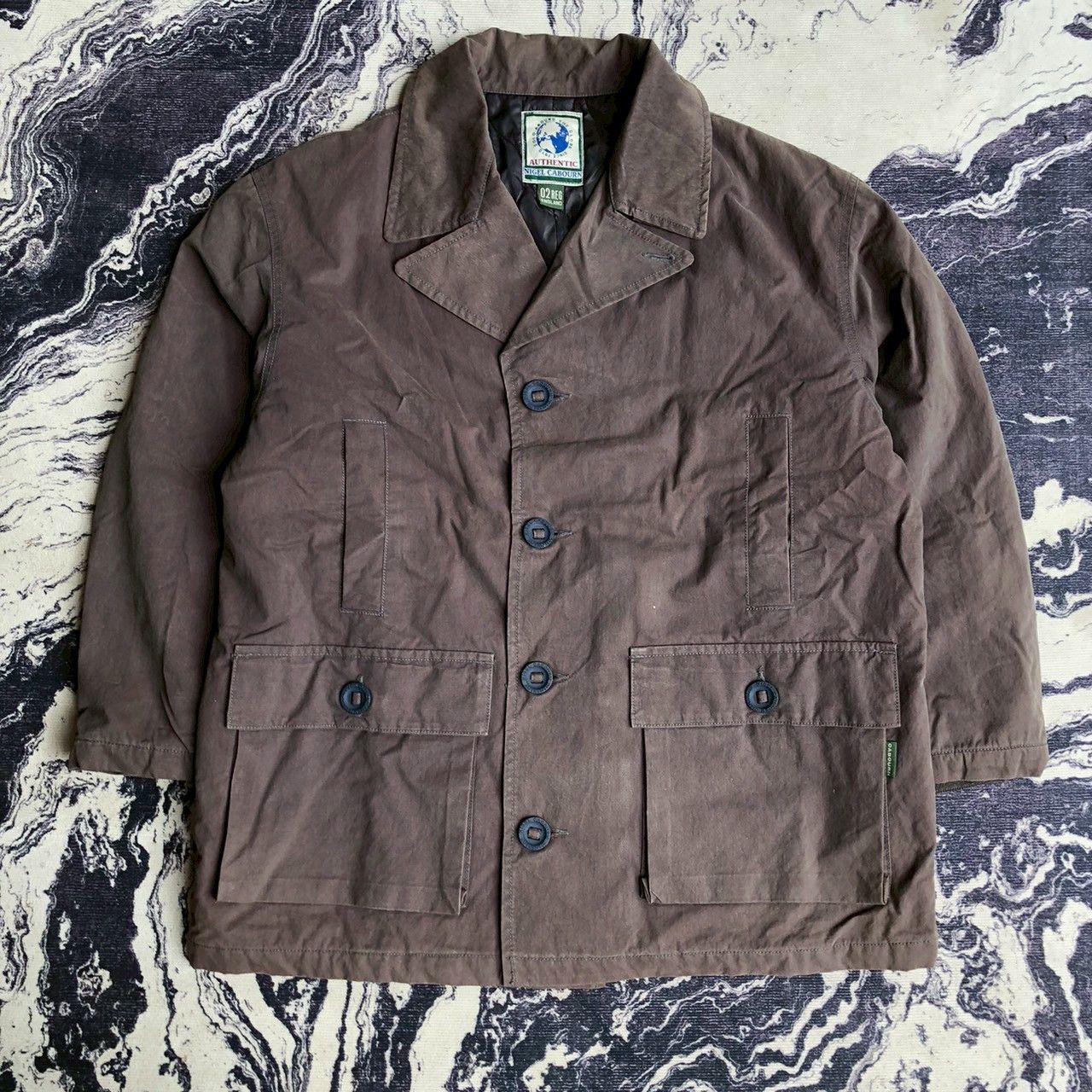 Nigel Cabourn Vintage Nigel Cabourn Quilted Lined Work Jacket Size US XL / EU 56 / 4 - 1 Thumbnail