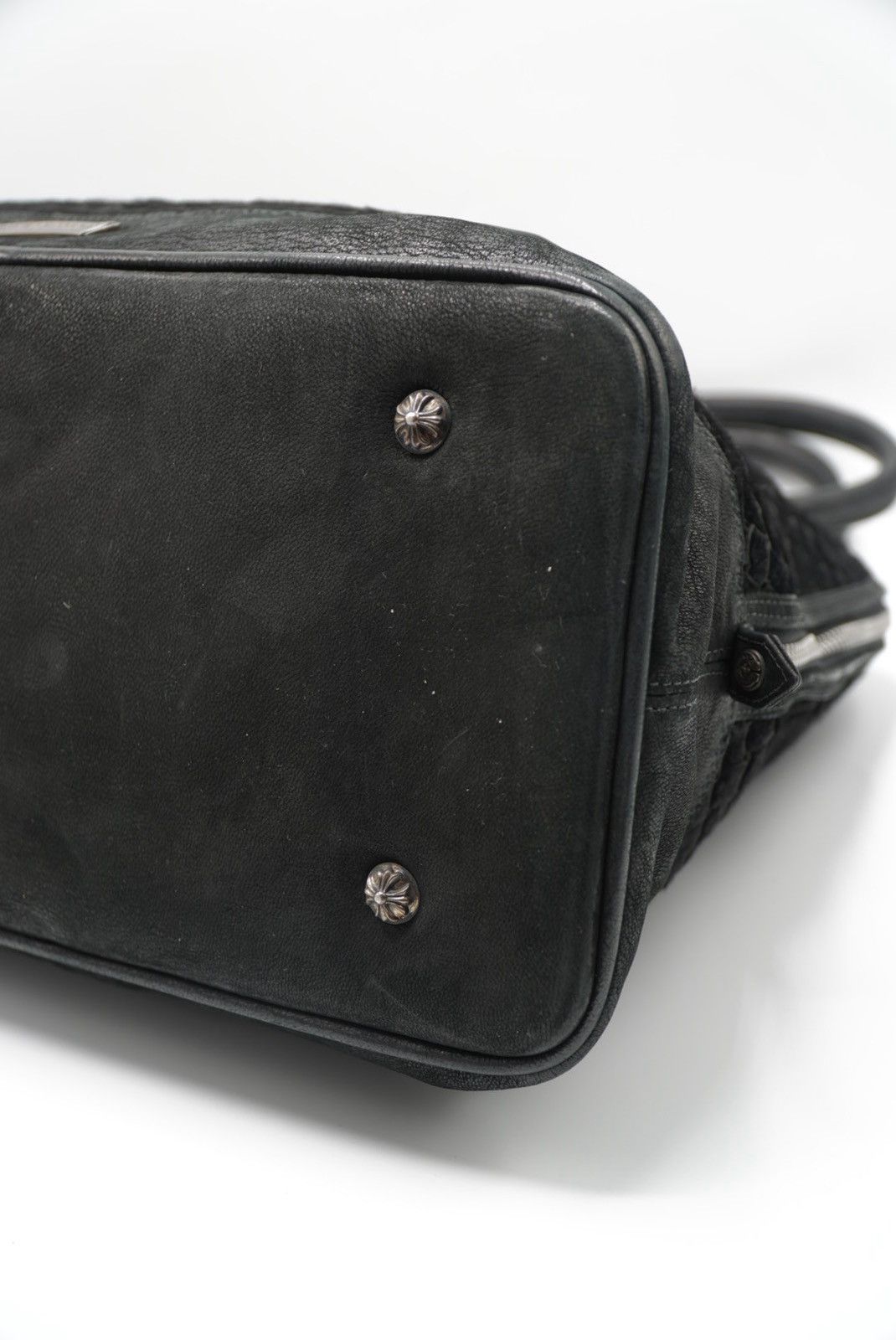 Chrome Hearts Chrome Hearts 90s Ponyhair Dagger Embelished Woven Handbag Size ONE SIZE - 6 Thumbnail