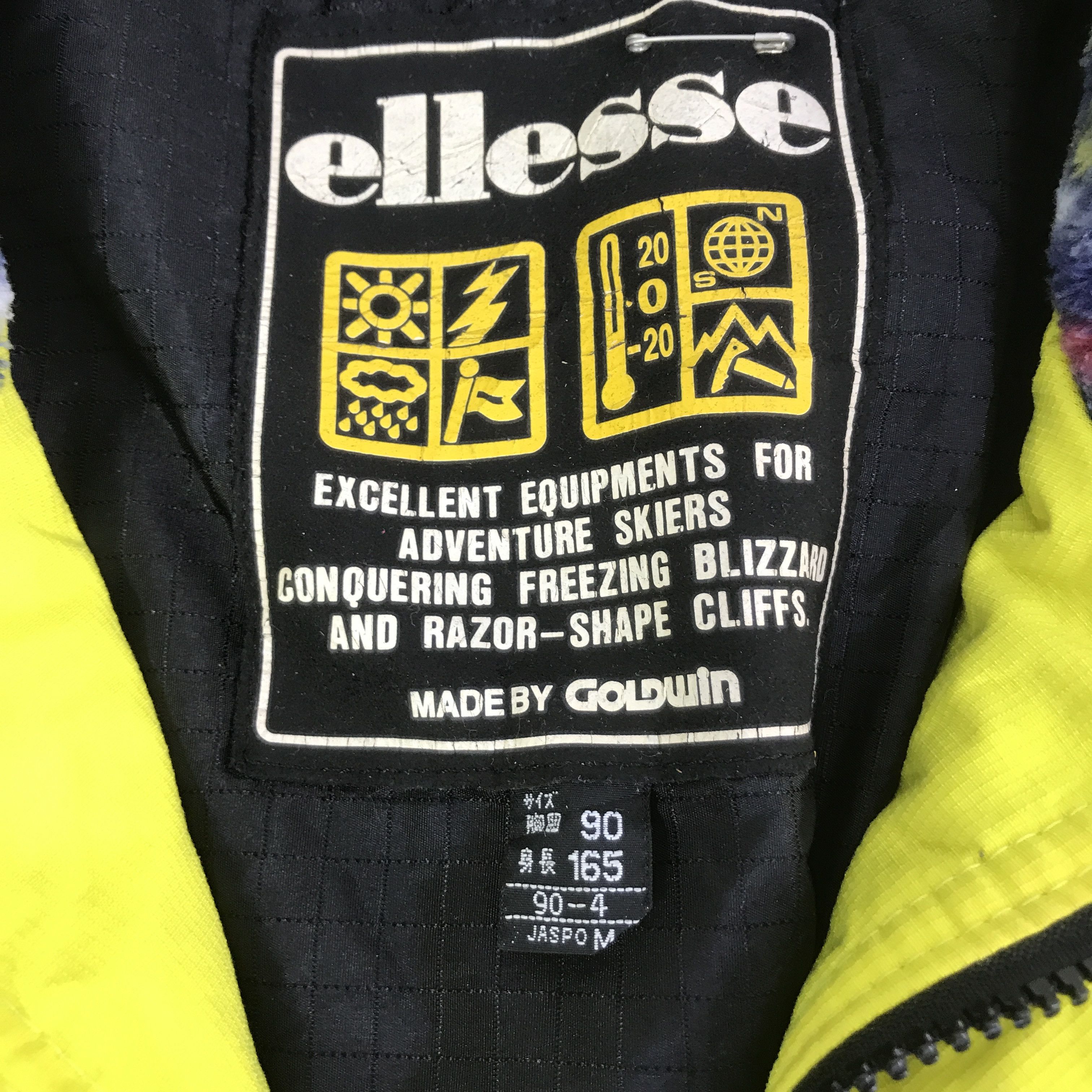 Ellesse Vintage ellesse Ski hoodie jacket K110B6 Size US M / EU 48-50 / 2 - 8 Thumbnail